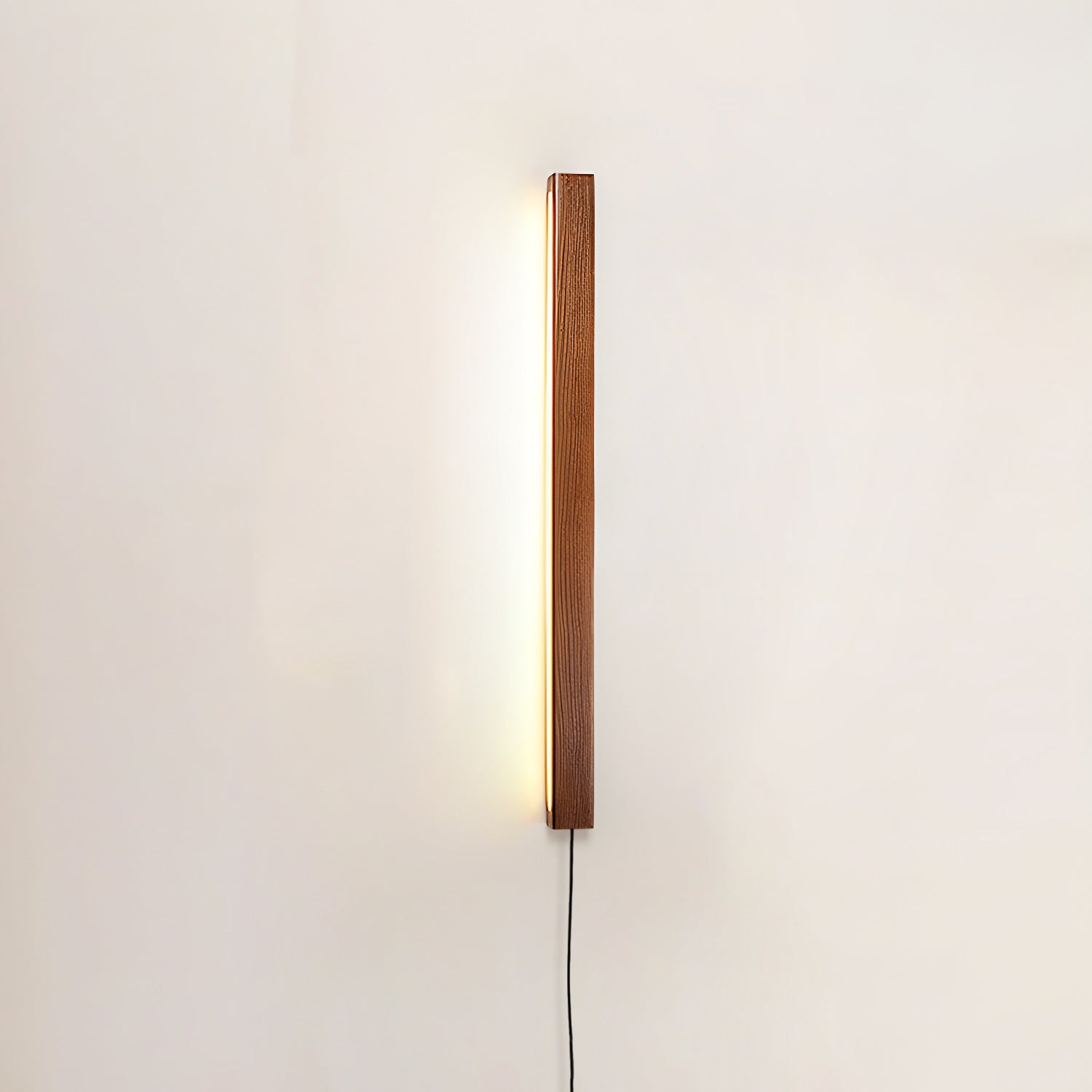 Lustra Wall Lamp Linear Wood Plug In