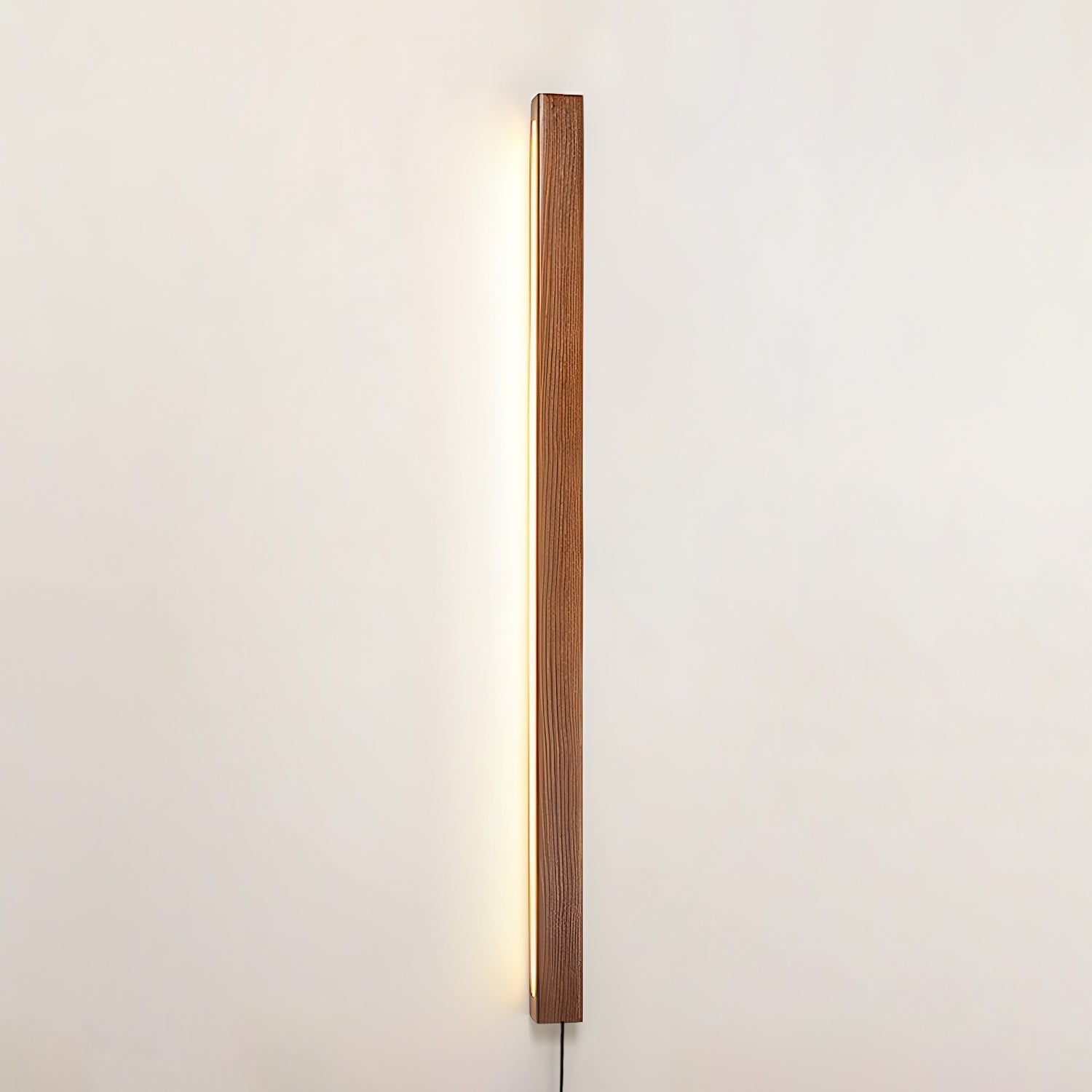 Lustra Wall Lamp Linear Wood Plug In