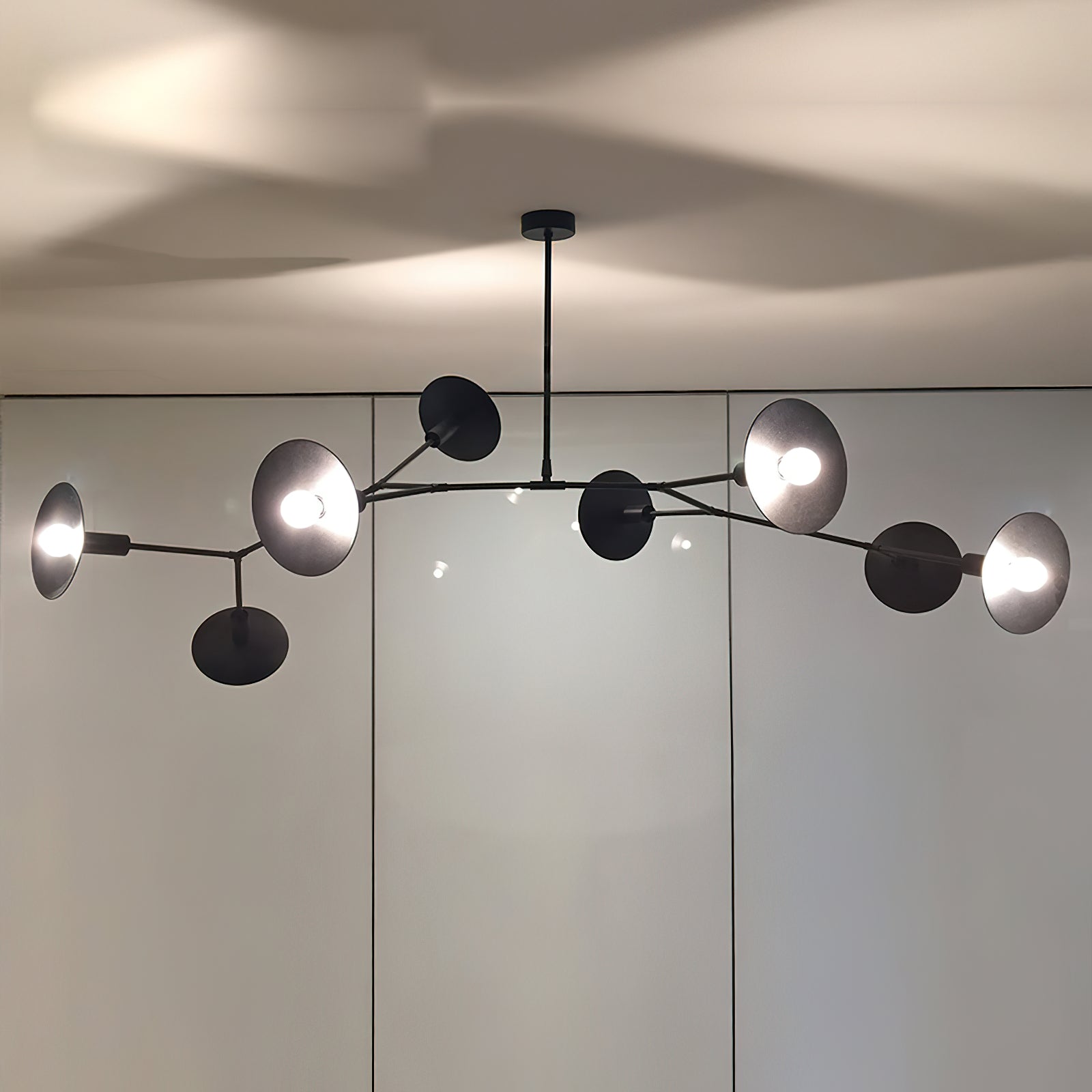 Tinduvyo Lustre Métal Verre Minimaliste Moderne