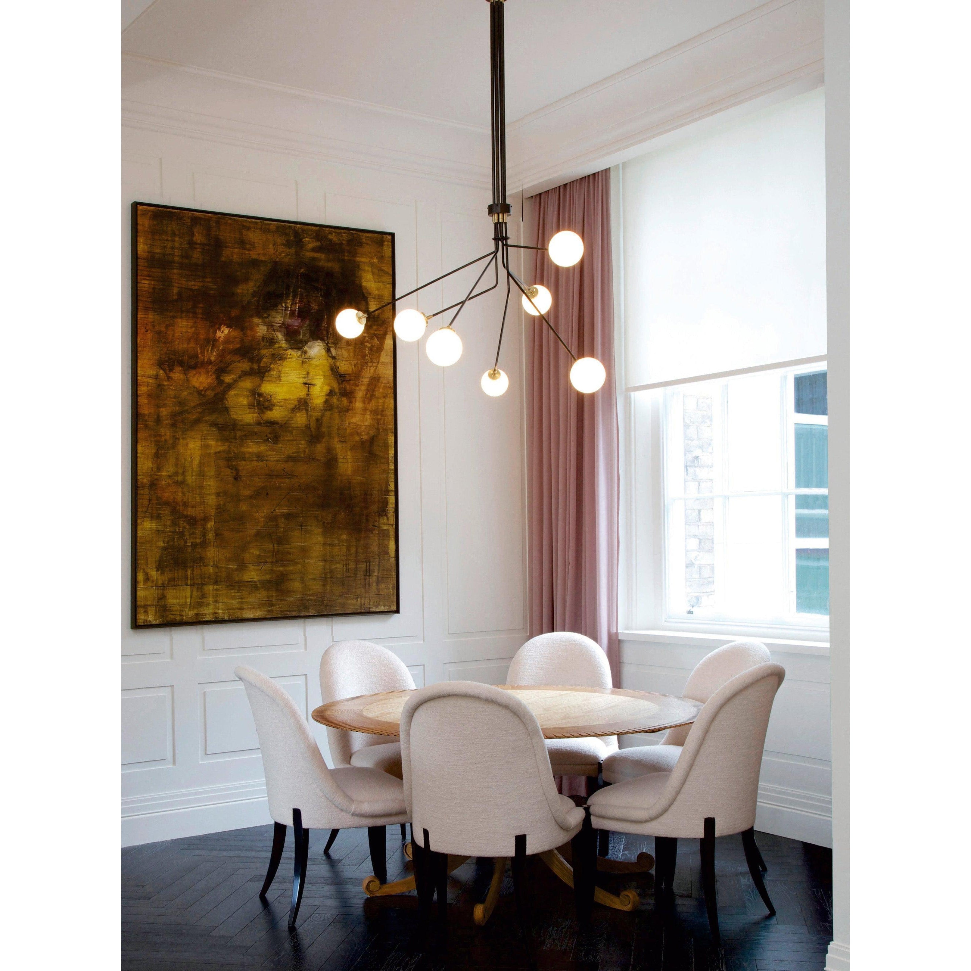 Vatnuvyo Moderne Minimaliste Laiton Métal Verre Plafonnier