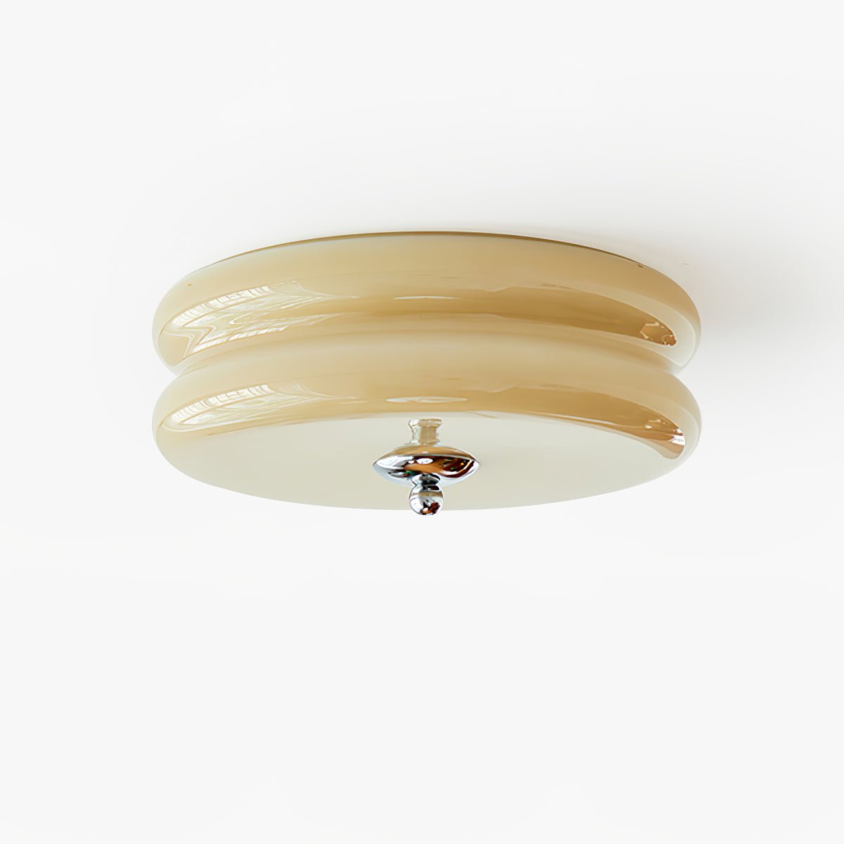 Lustra Plafonnier Art Déco Verre Vintage