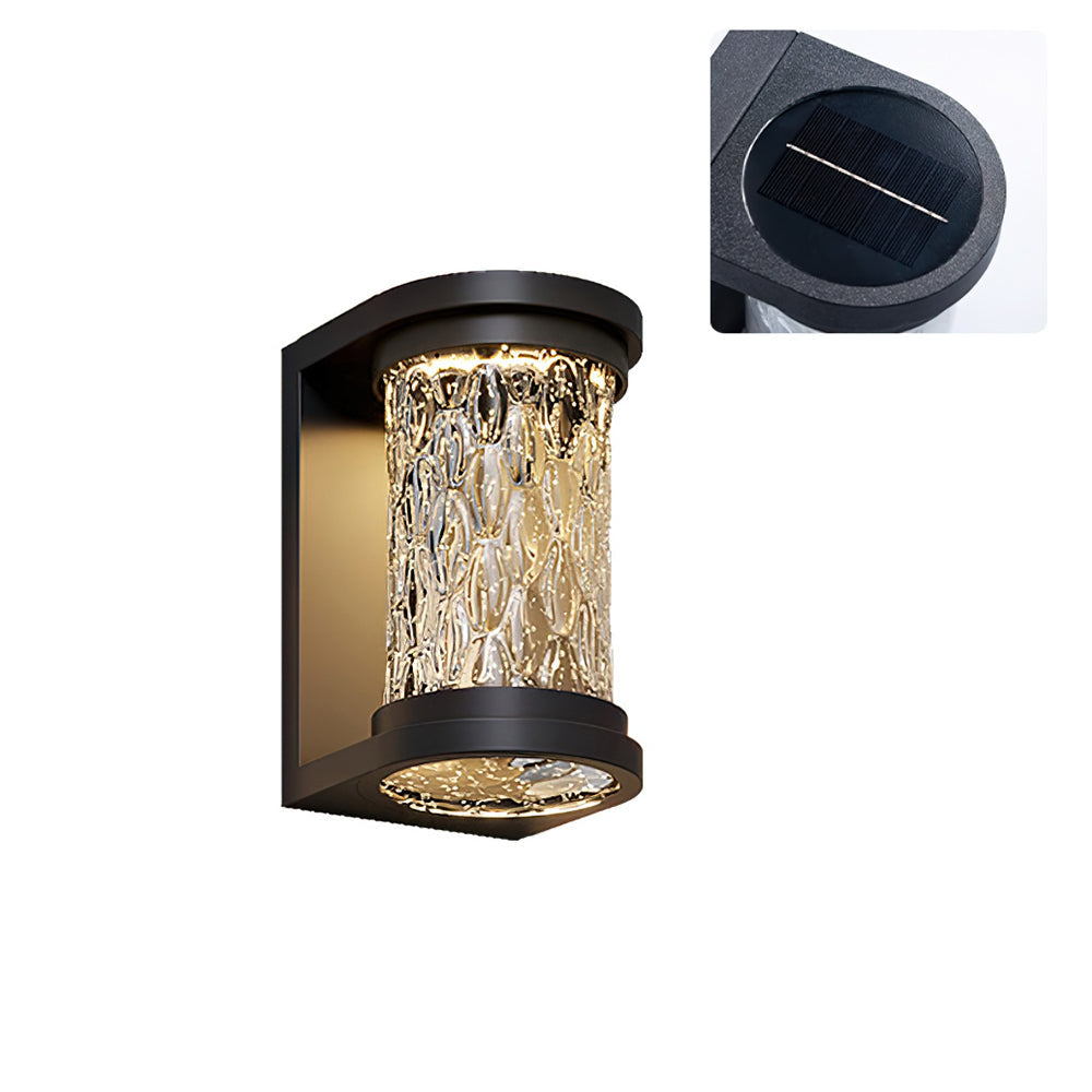 Artika Applique Murale Extérieure Acier Inoxydable Verre Texturé