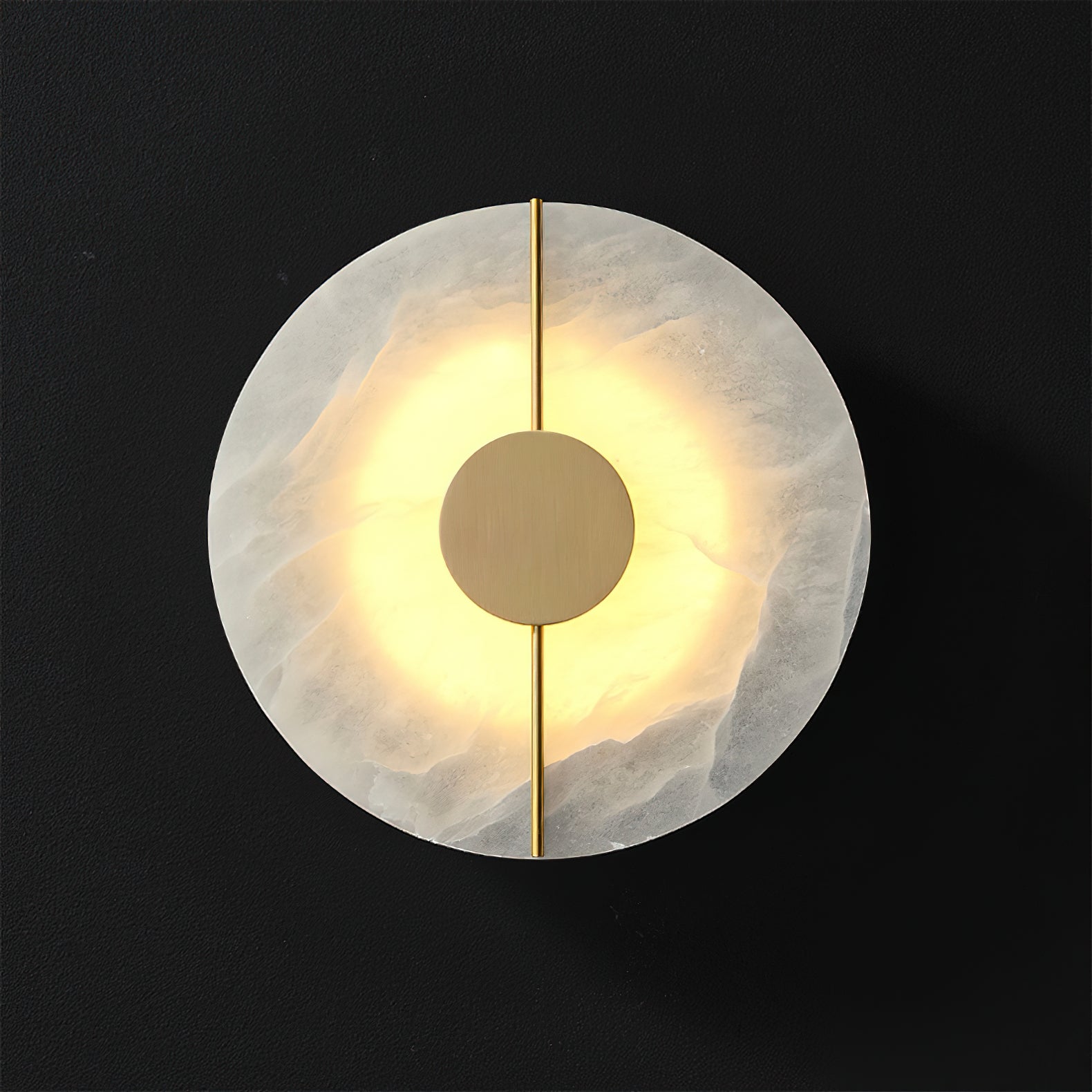 Waegnuvyo Moderne Minimaliste Albâtre Applique Murale