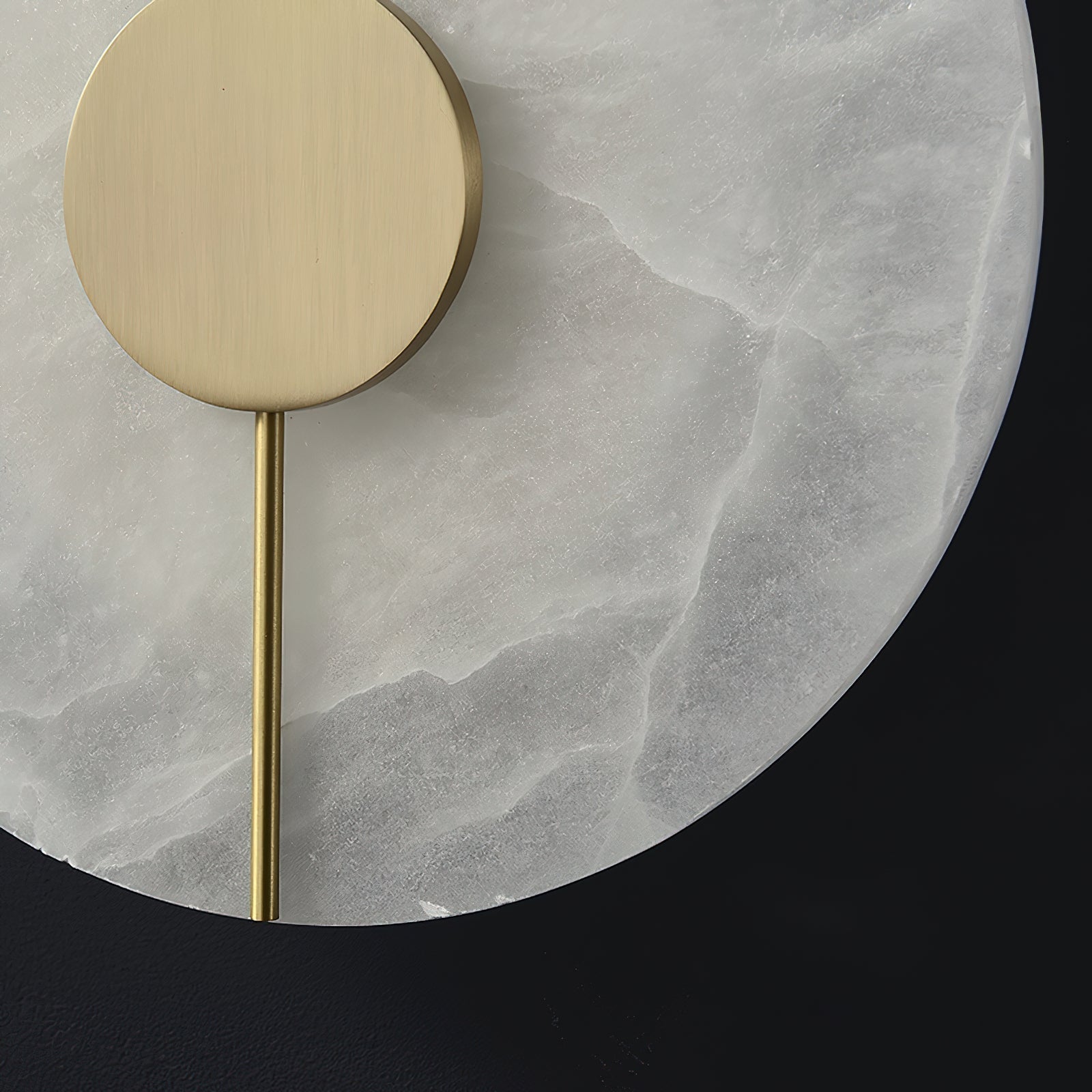 Waegnuvyo Moderne Minimaliste Albâtre Applique Murale