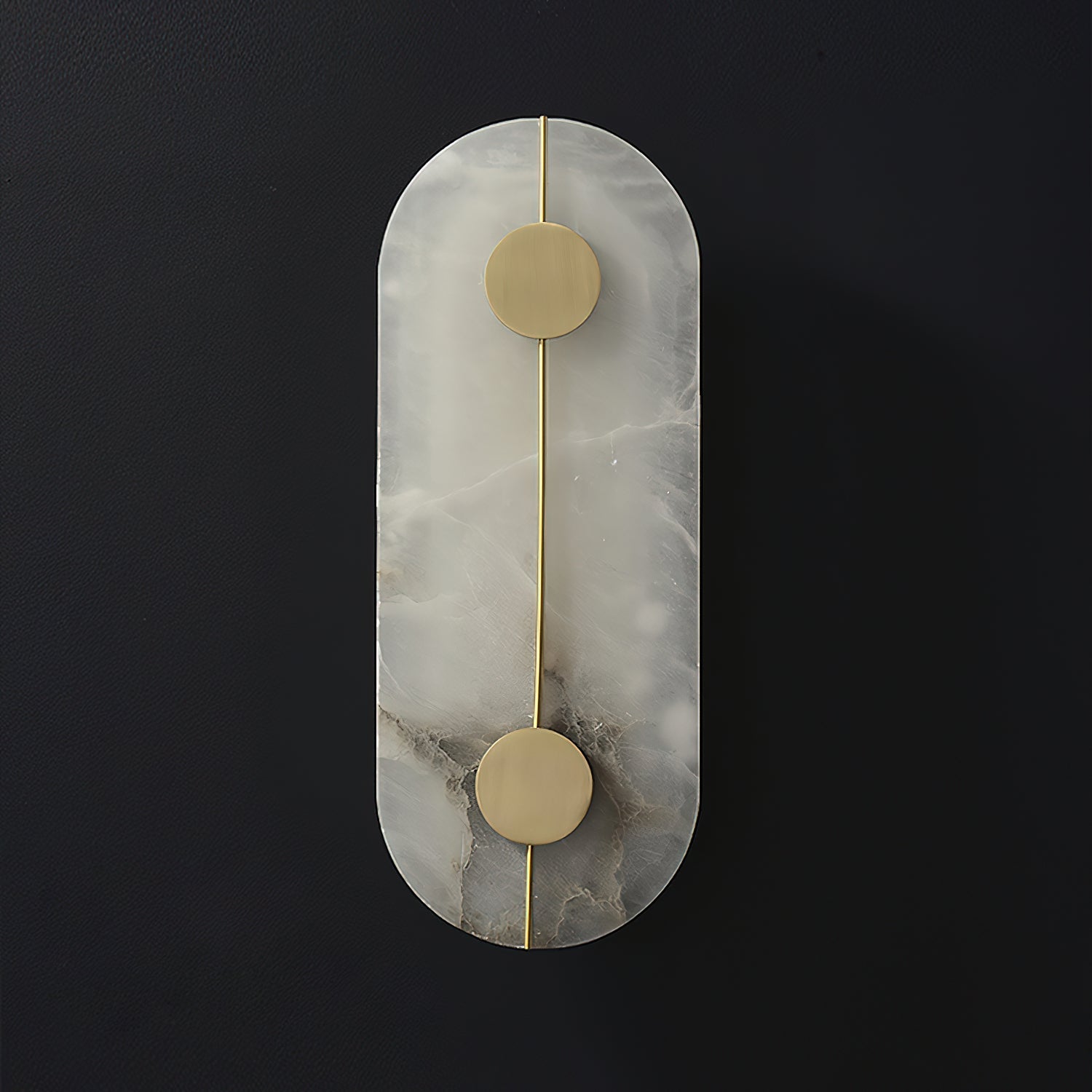 Waegnuvyo Moderne Minimaliste Albâtre Applique Murale