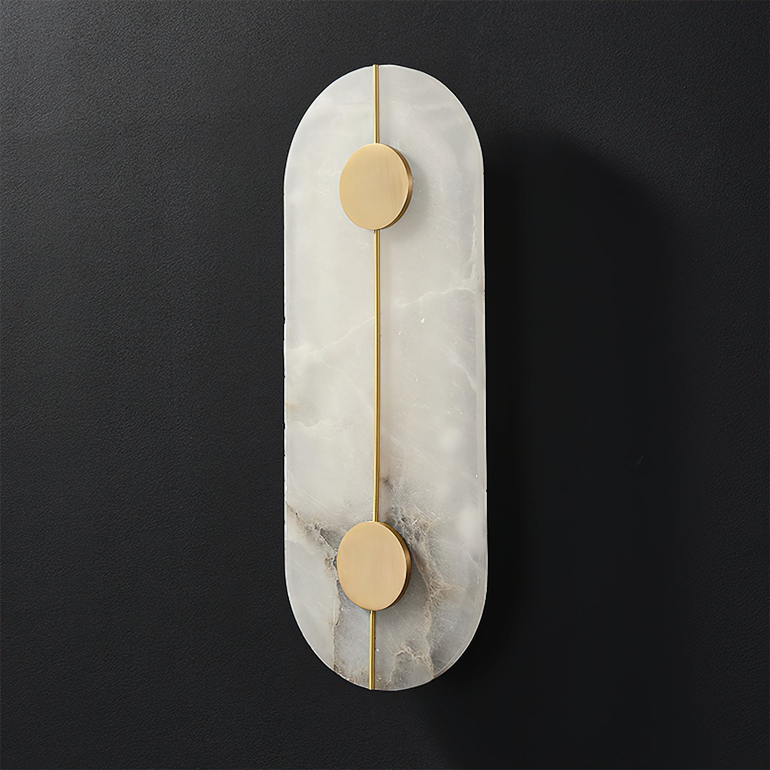 Waegnuvyo Moderne Minimaliste Albâtre Applique Murale