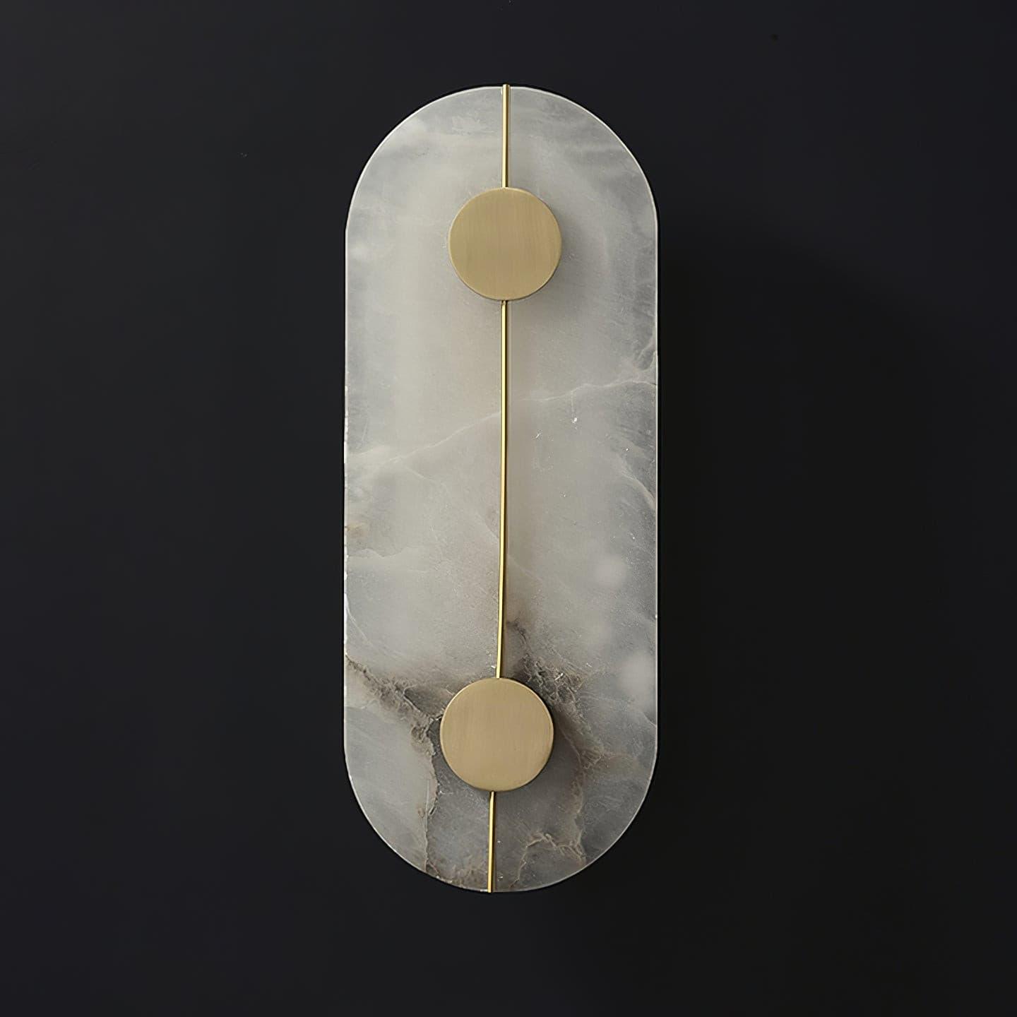 Citheira Applique Murale Minimaliste en Albâtre