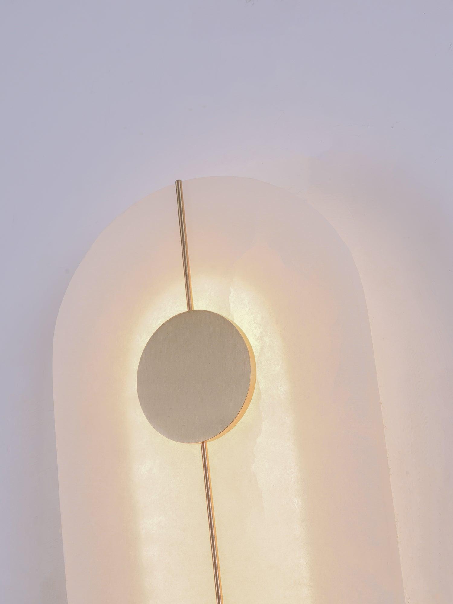 Citheira Applique Murale Minimaliste en Albâtre