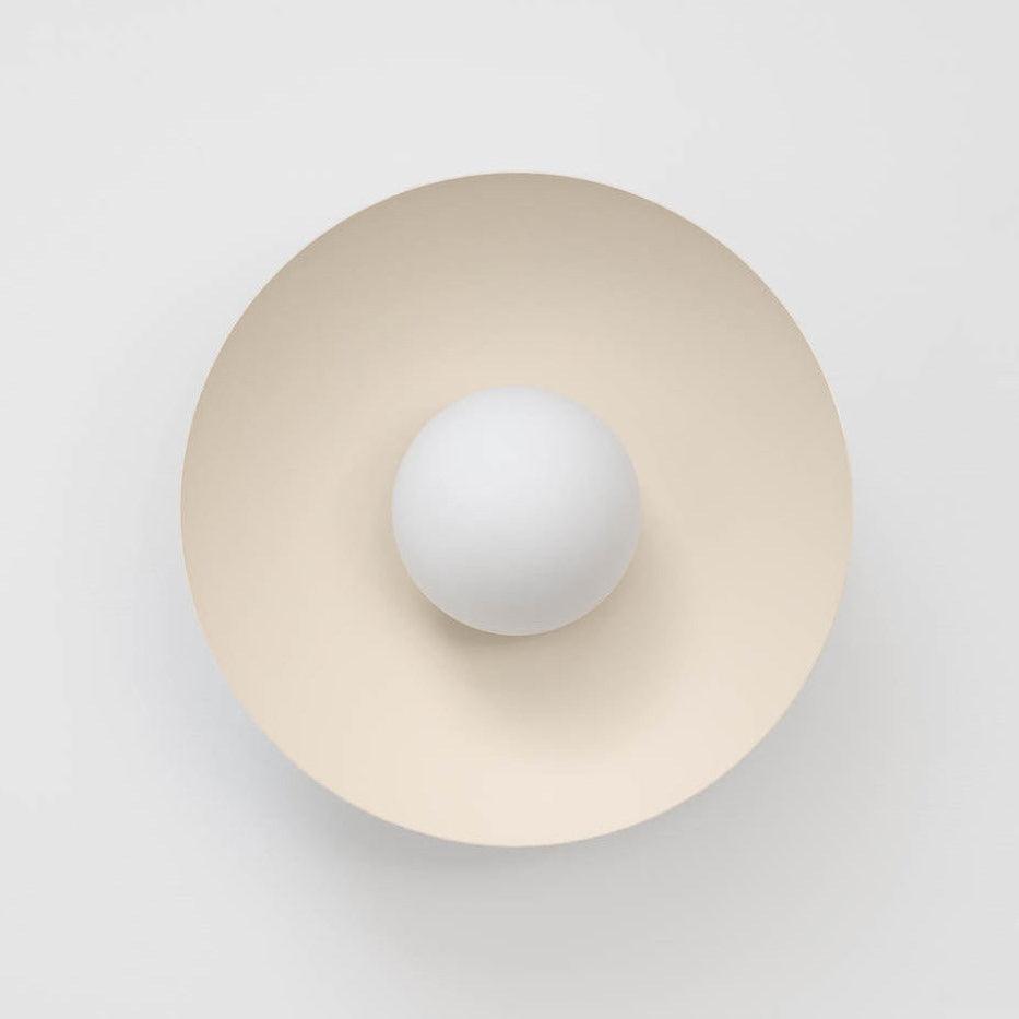 Solacien Plafonnier en verre et auvent avec options de couleurs
