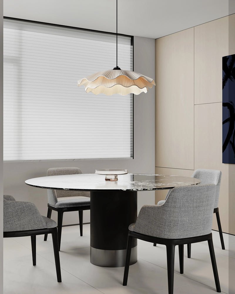 Ellorel Lampe Suspendue en Tissu Wave Brass