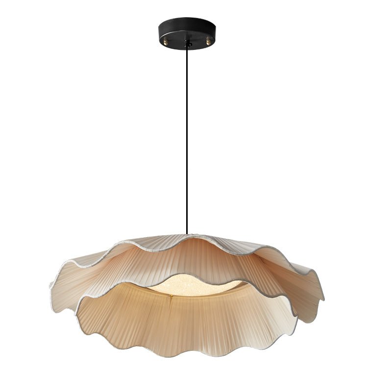 Ellorel Lampe Suspendue en Tissu Wave Brass