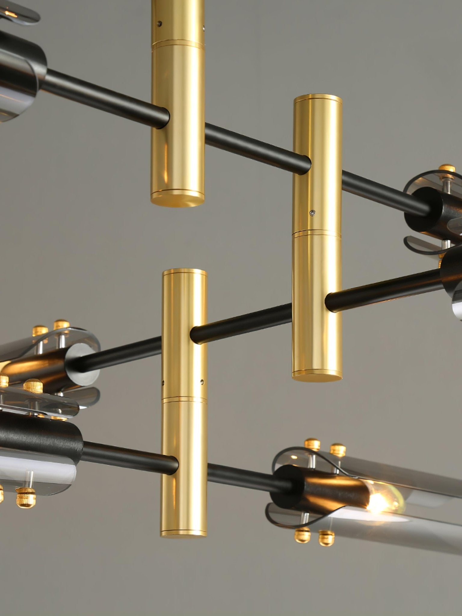 Lustra Lustre Double 6-Luminaires Moderne