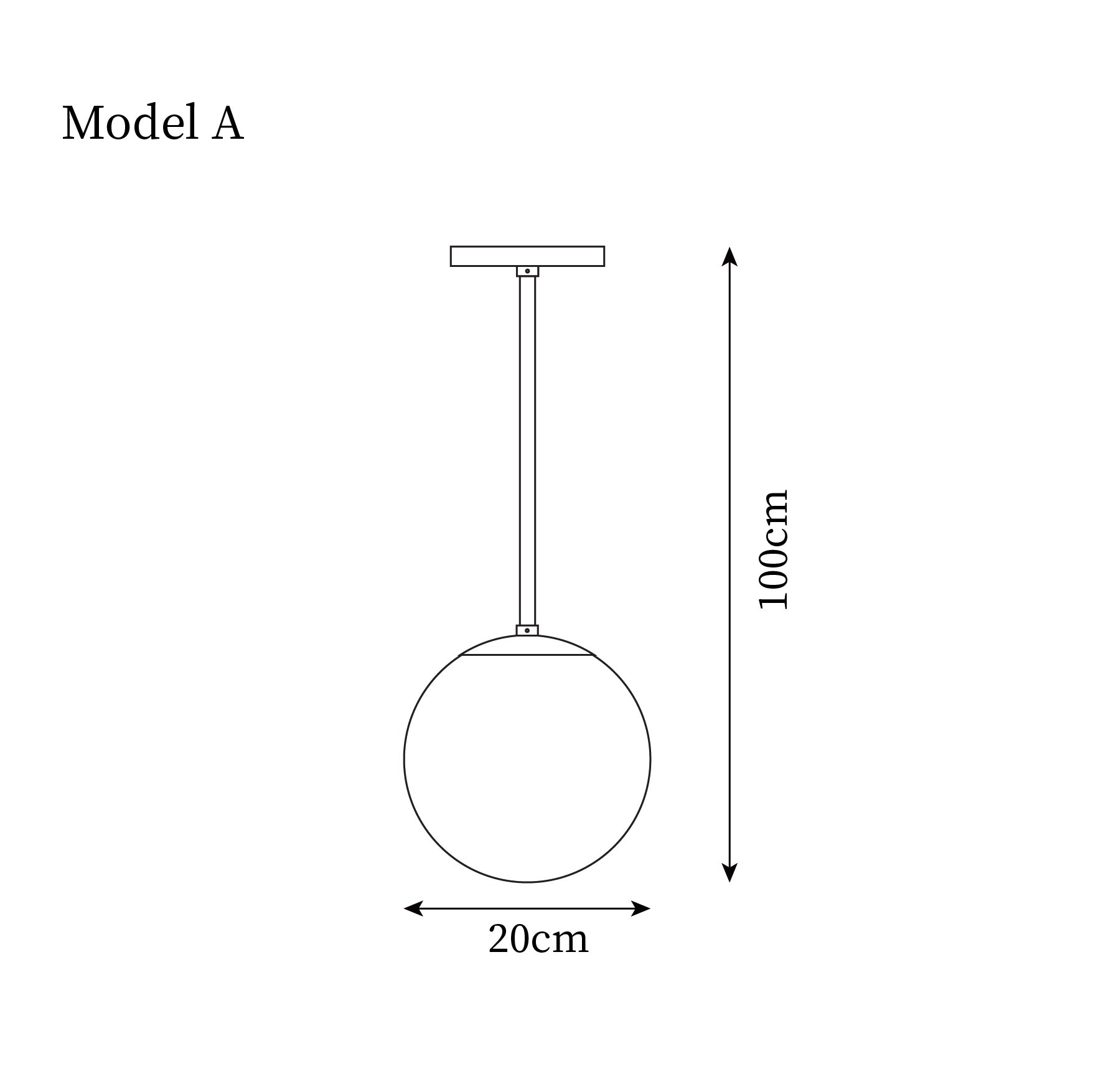 Orbital Suspension Linéaire Moderne Balance