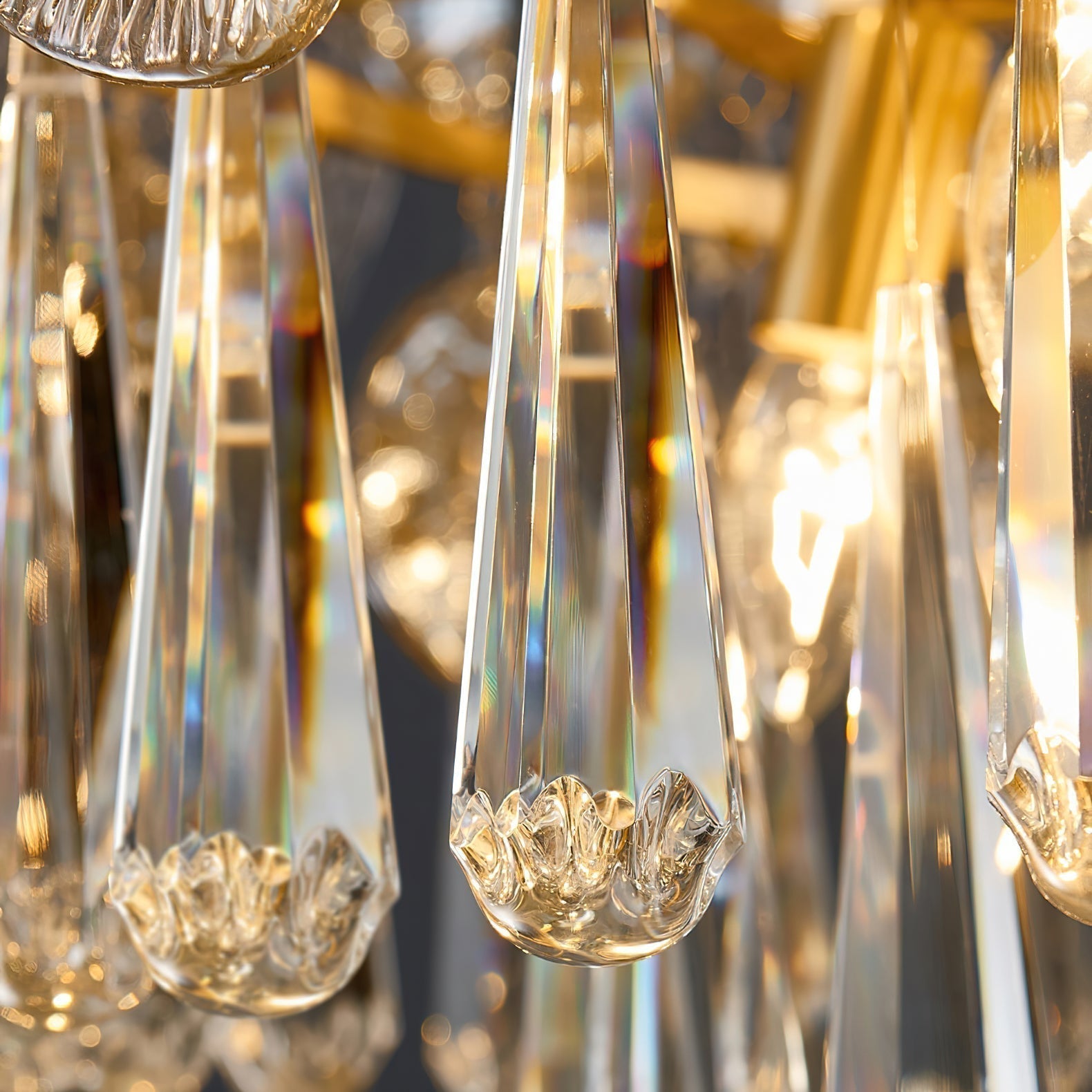 Caeluvyo Postmodern Luxe Élégance Cristal Lustre