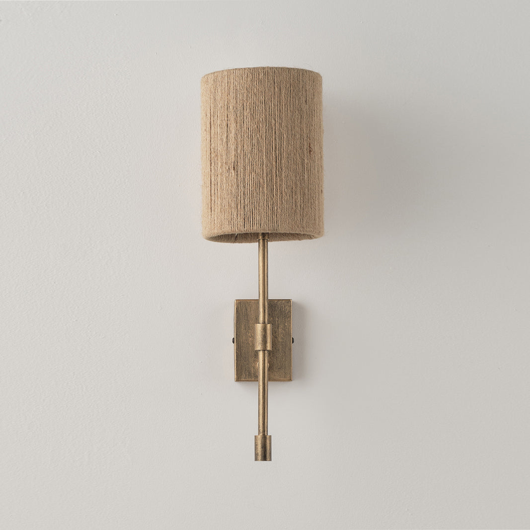 Eirikuvyo Moderne Minimaliste Métal Tissu Applique Murale