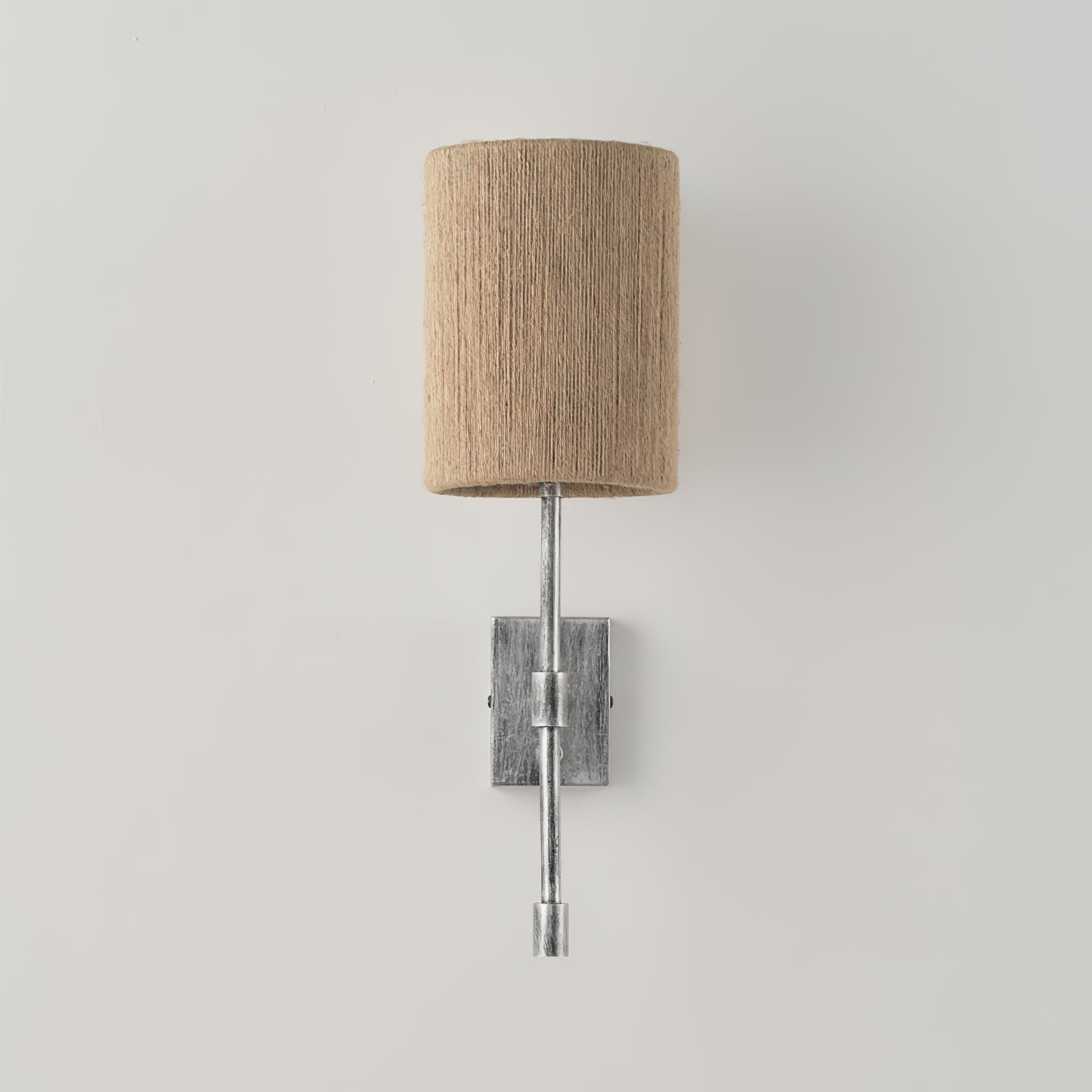Eirikuvyo Moderne Minimaliste Métal Tissu Applique Murale