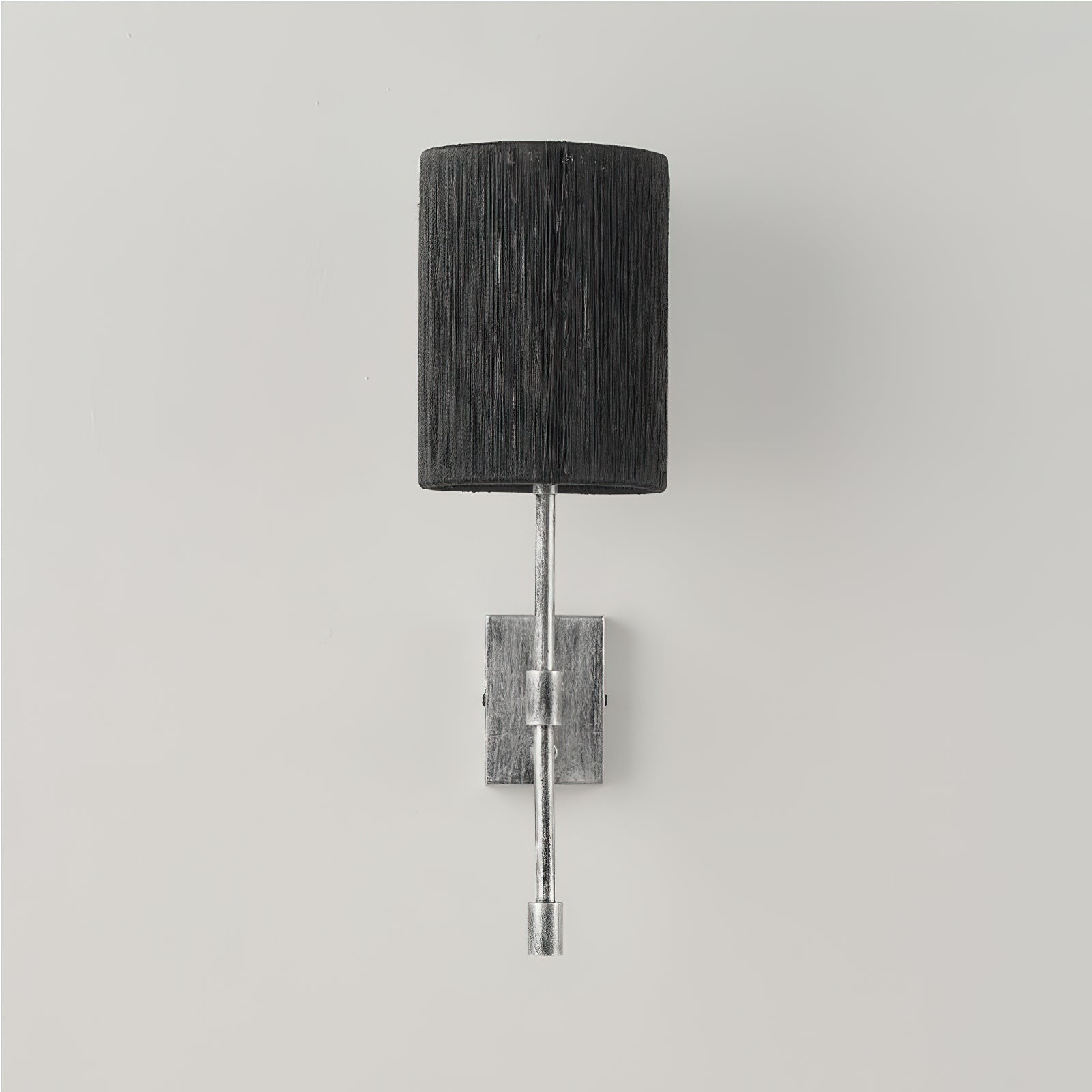Eirikuvyo Moderne Minimaliste Métal Tissu Applique Murale
