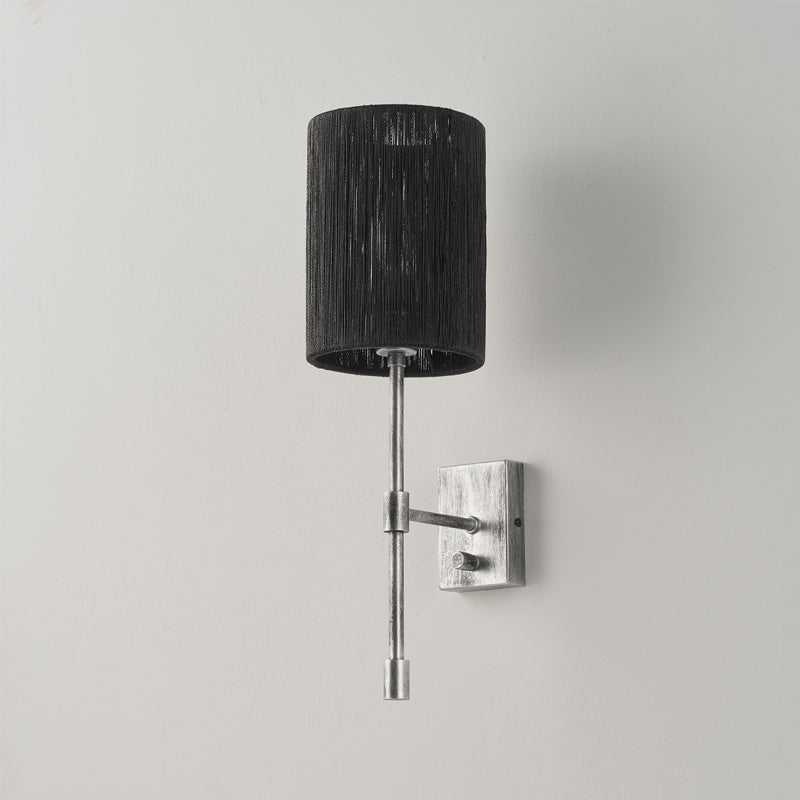Eirikuvyo Moderne Minimaliste Métal Tissu Applique Murale