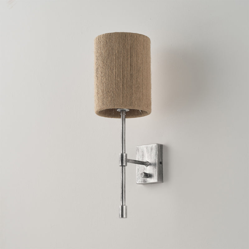 Eirikuvyo Moderne Minimaliste Métal Tissu Applique Murale