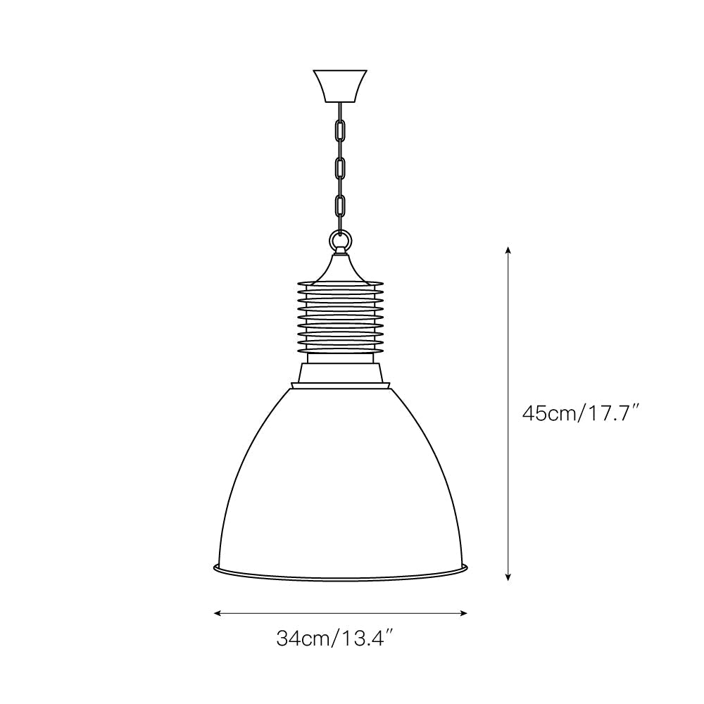Kvennuvys Moderne Minimaliste Métal Suspension