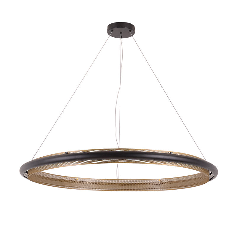 Himinuvyo Moderne Minimaliste LED Acrylique Métal Lustre