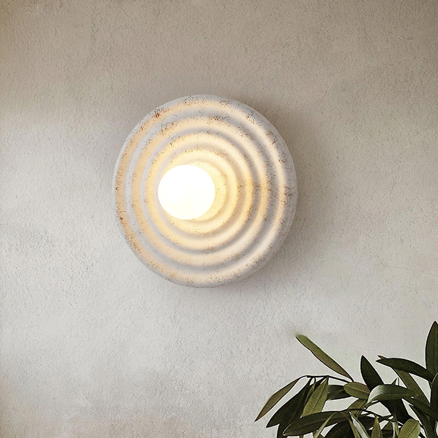 Cirra Applique Murale Résine Moderne
