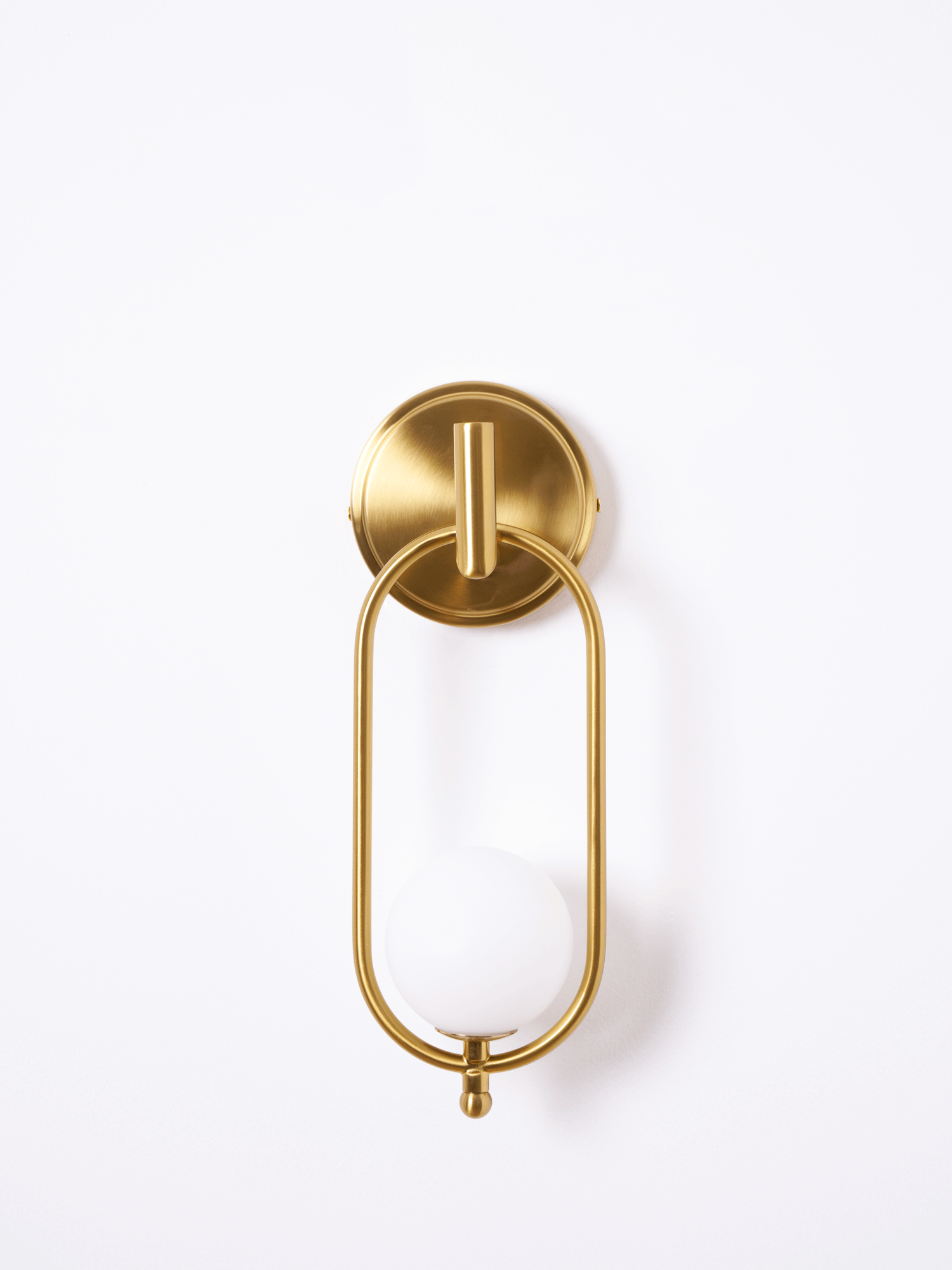 Cumirisra Moderne Minimaliste Laiton Verre Applique Lumière