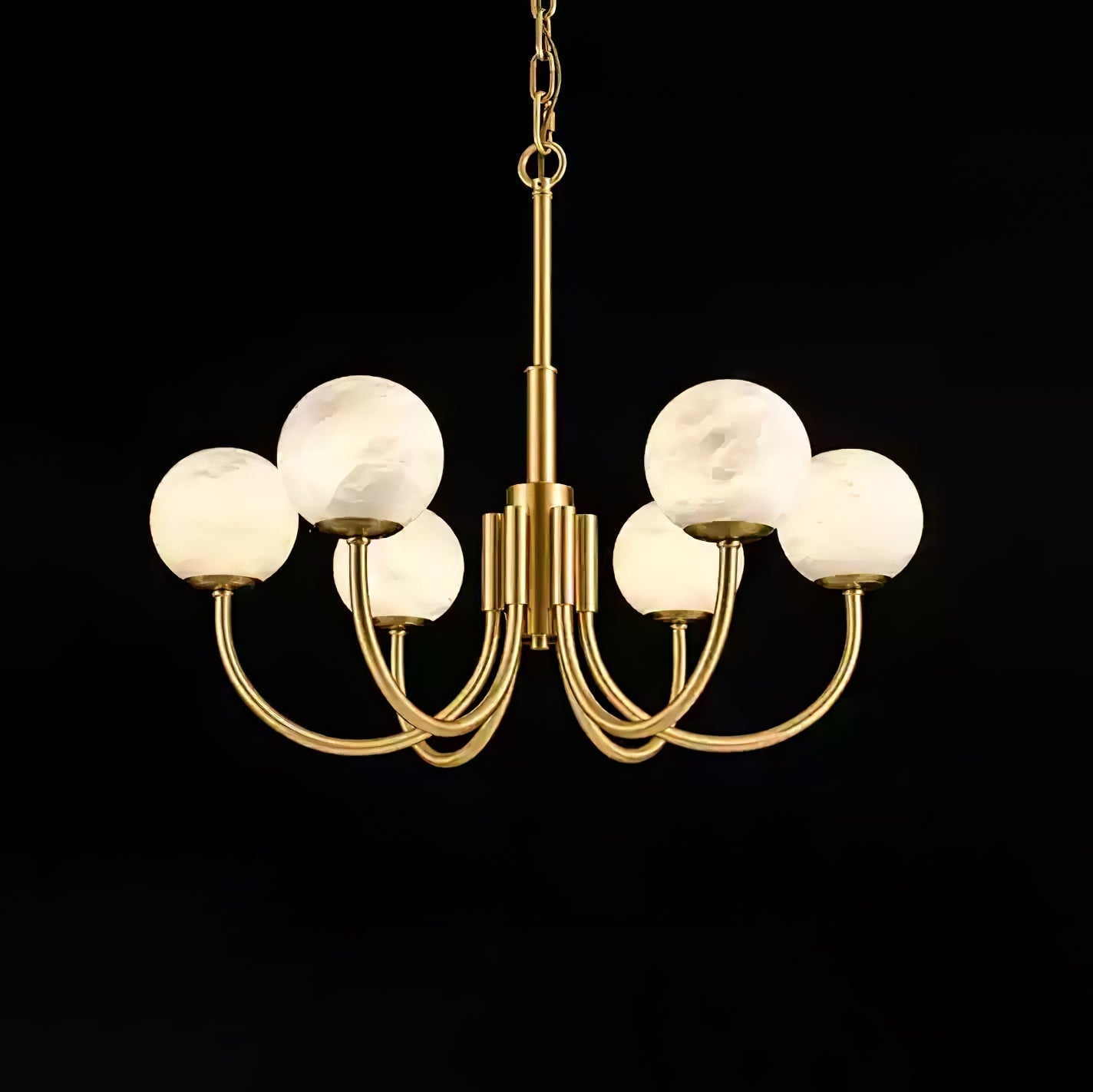 Alira Lustre Vintage en Albâtre