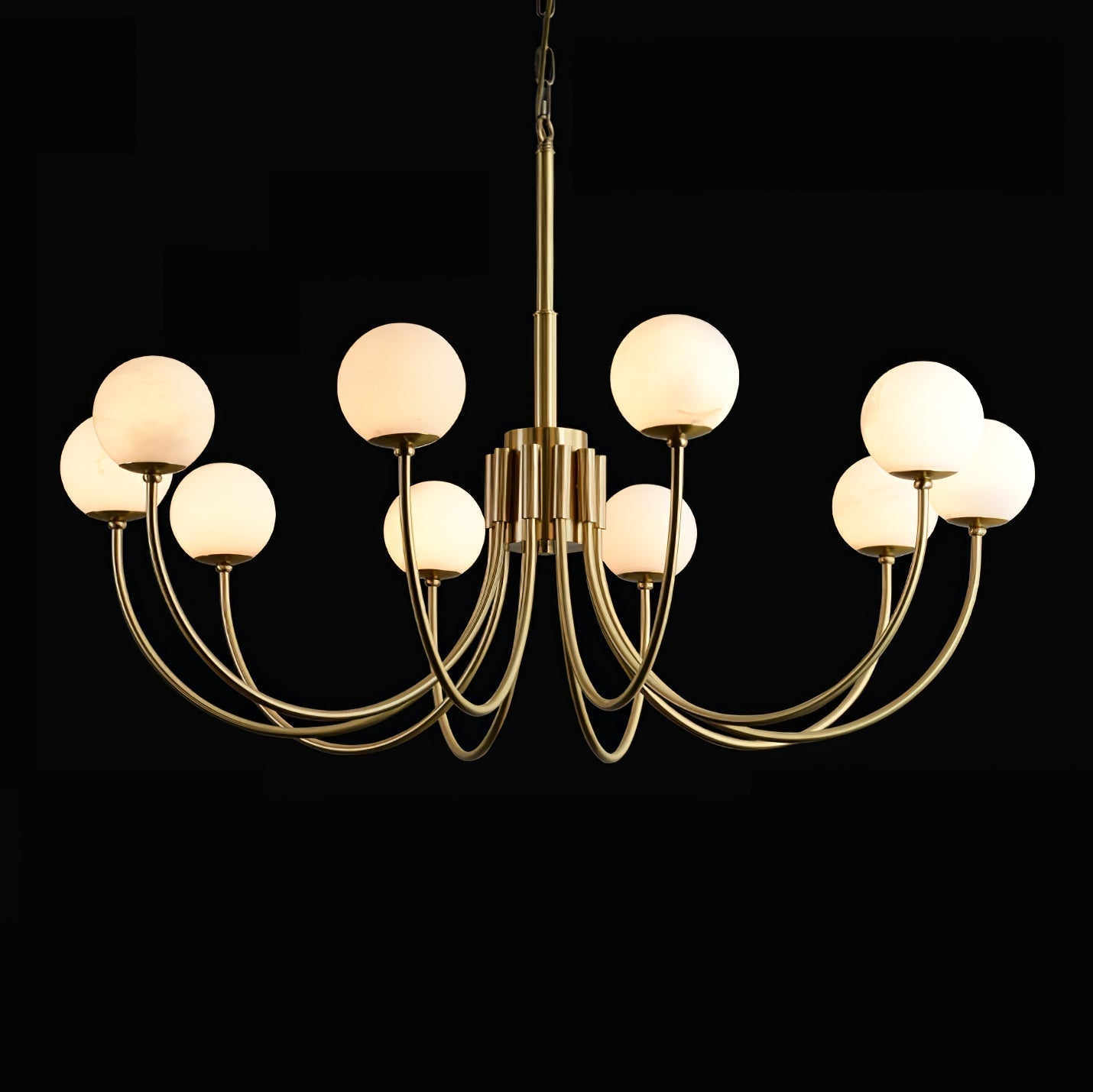 Alira Lustre Vintage en Albâtre
