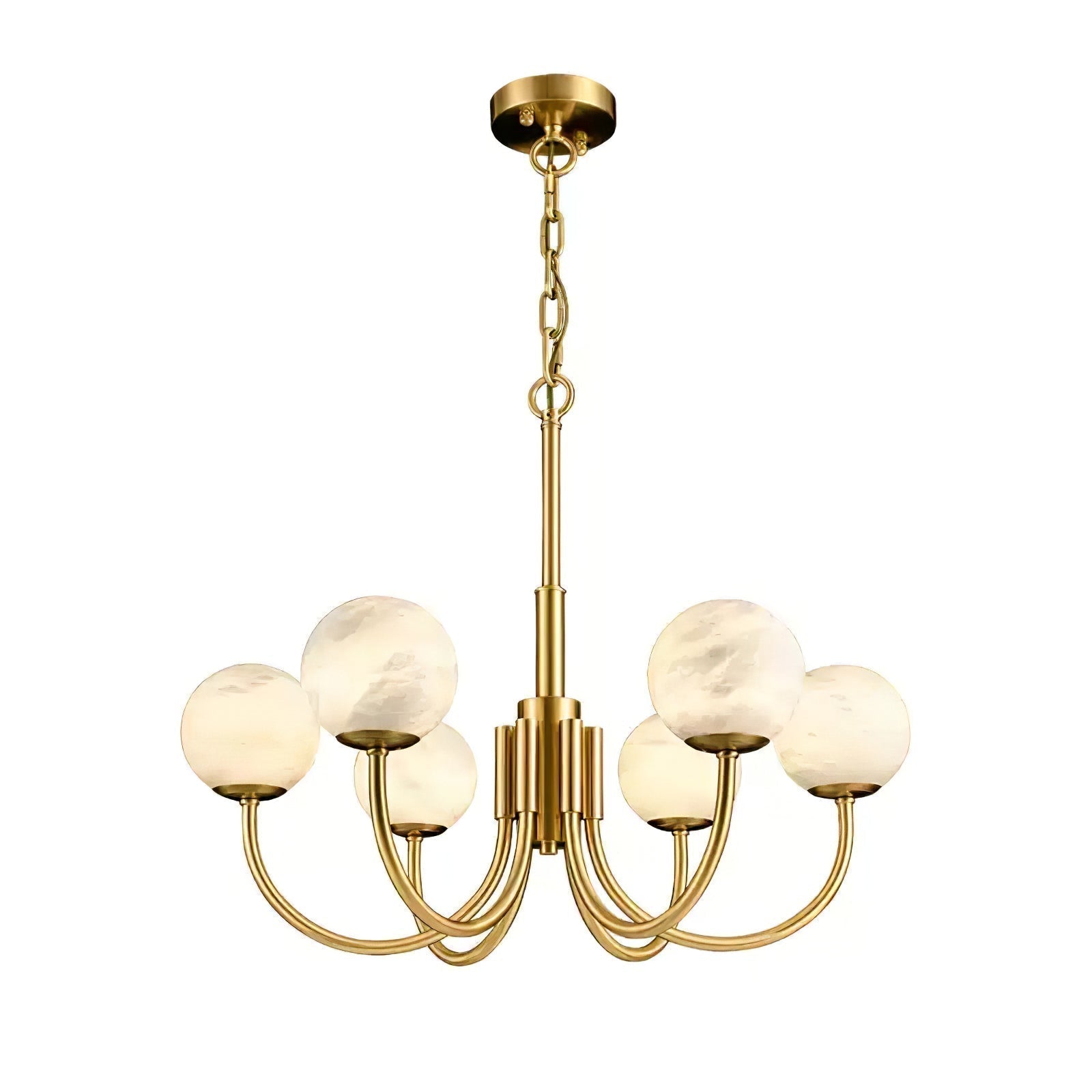 Alira Lustre Vintage en Albâtre
