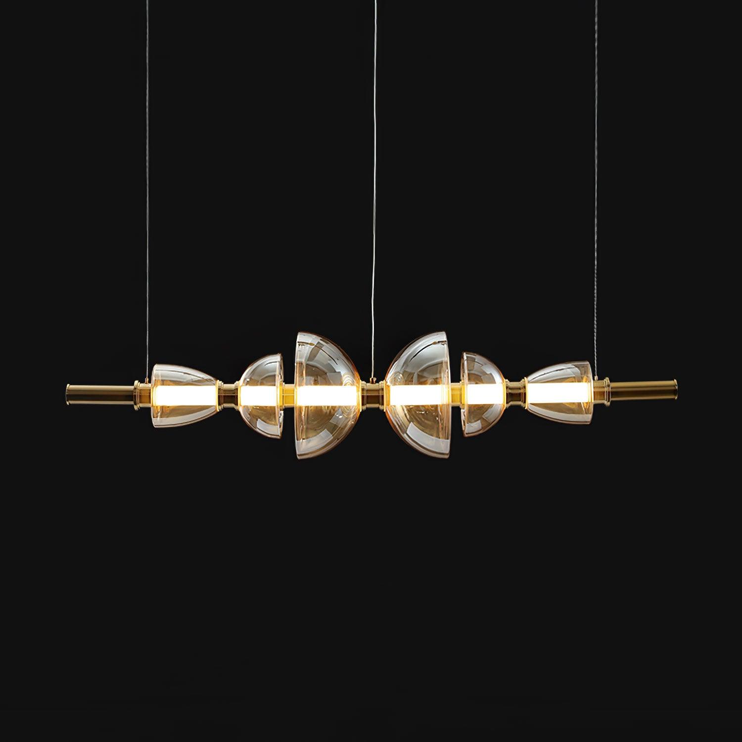 Aura Suspension en Verre Contemporaine