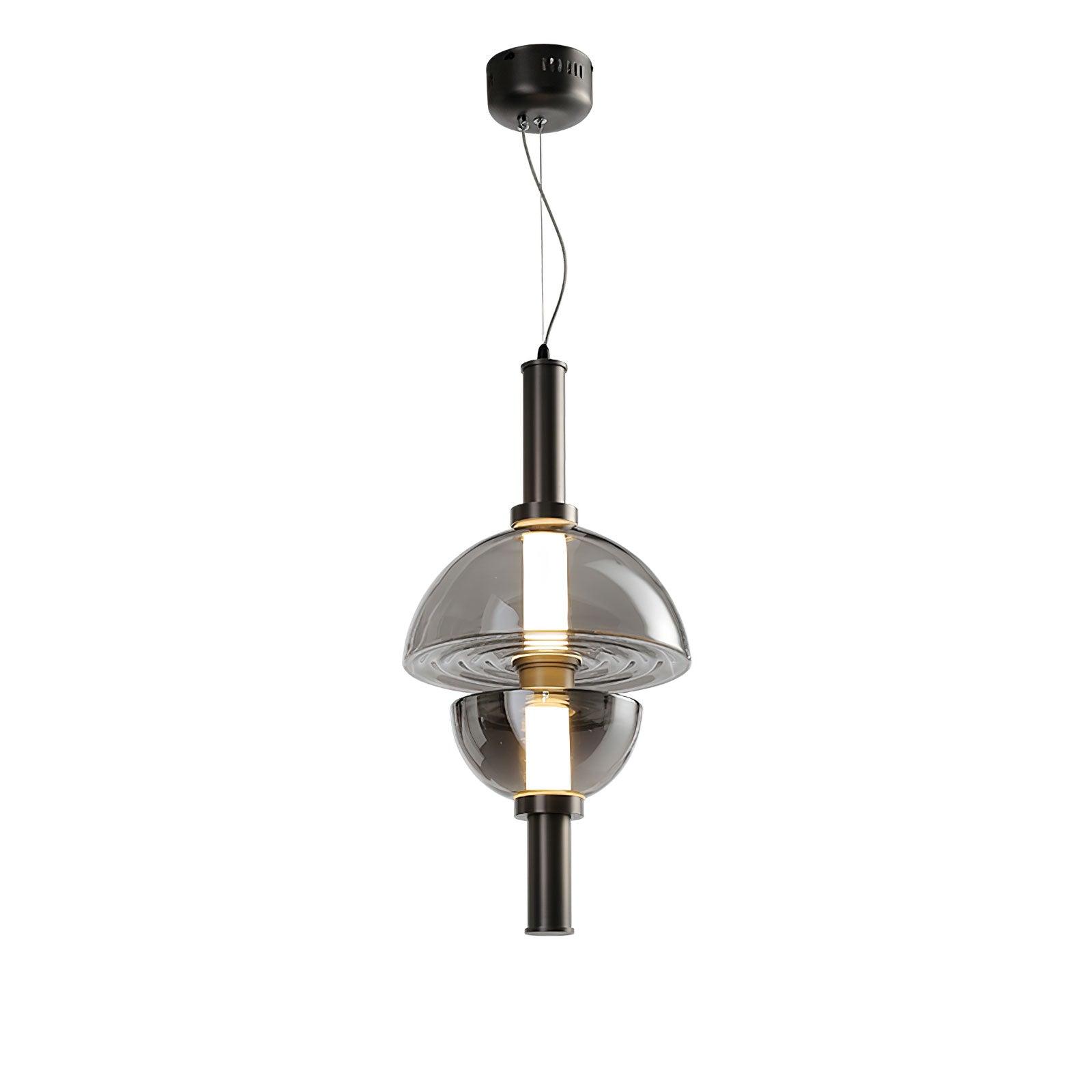 Aura Suspension en Verre Contemporaine