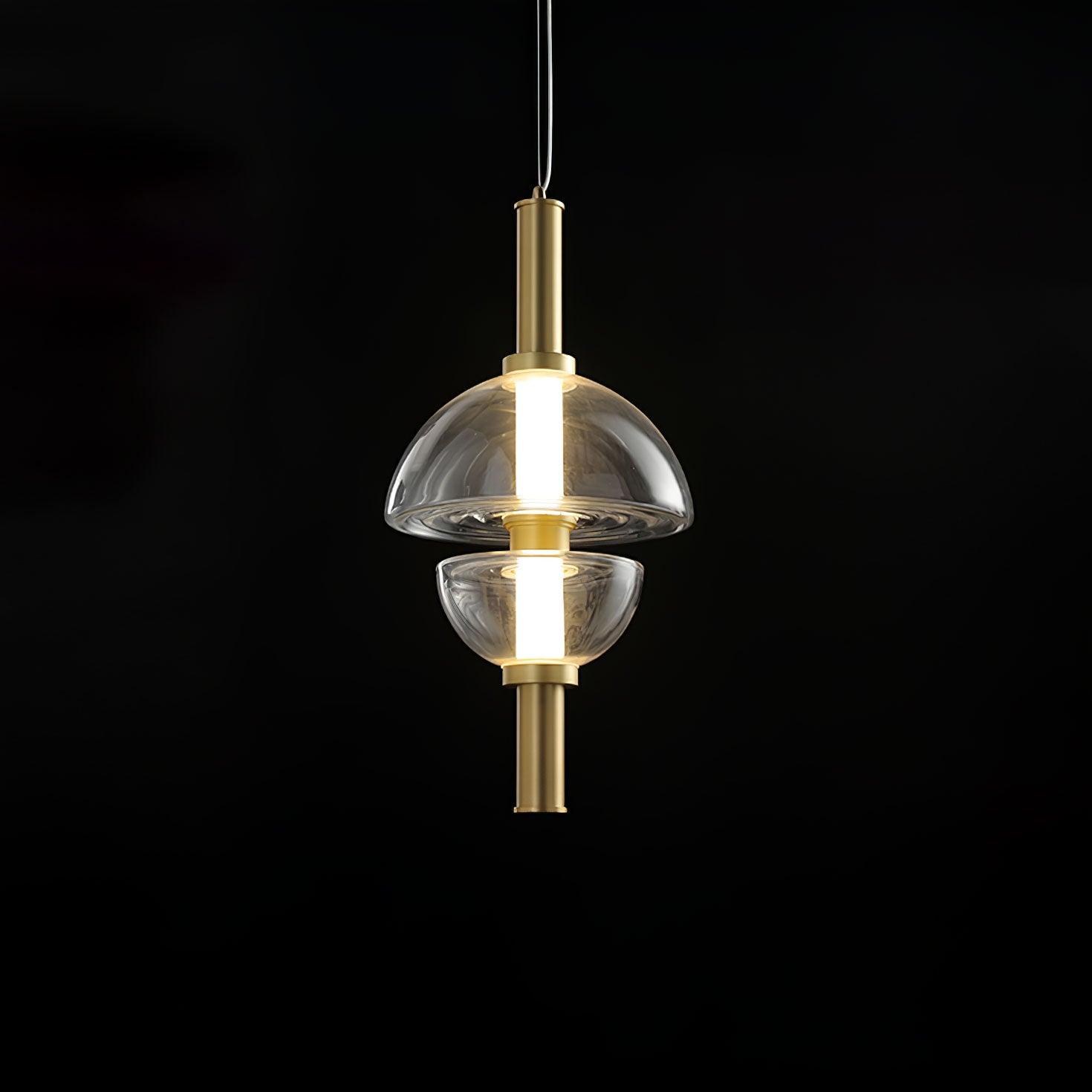Aura Suspension en Verre Contemporaine