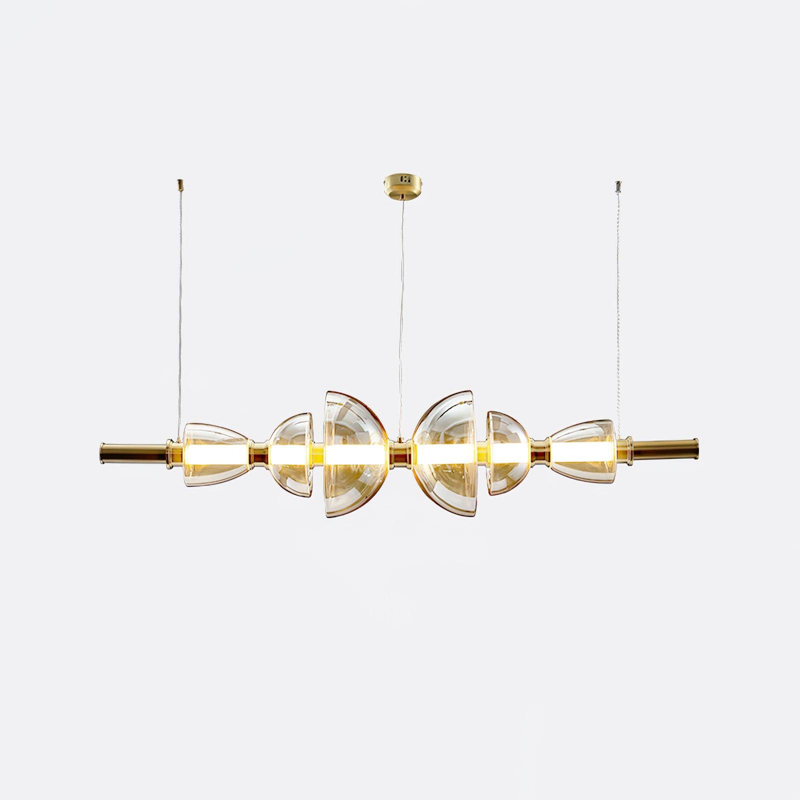 Aura Suspension en Verre Contemporaine