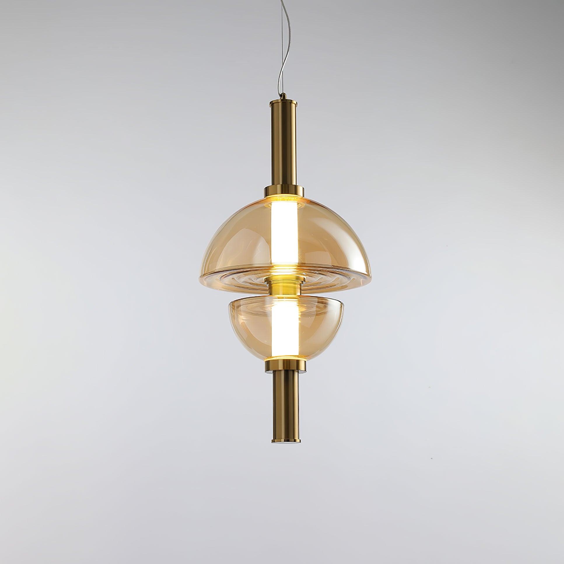 Aura Suspension en Verre Contemporaine