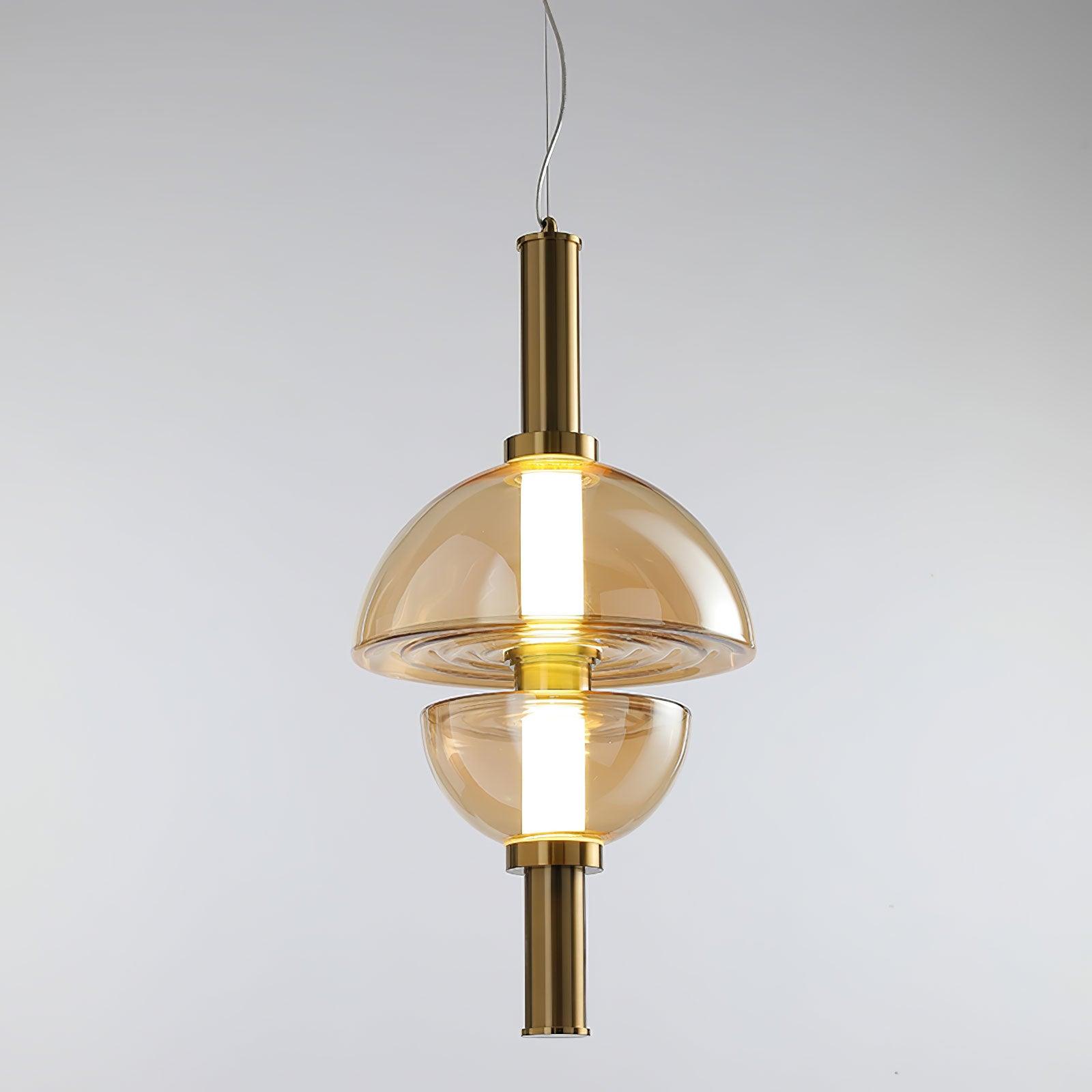 Aura Suspension en Verre Contemporaine