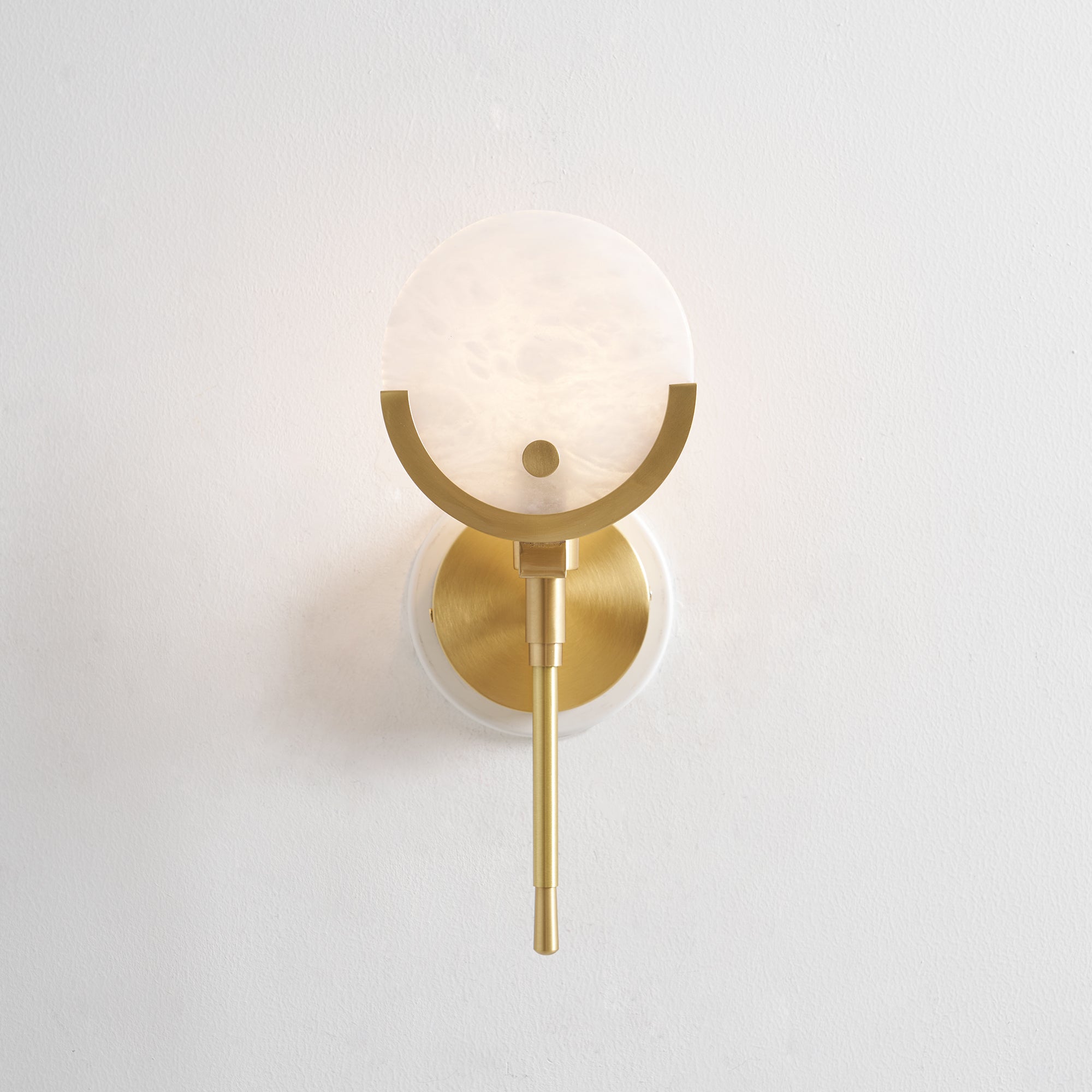 Zavarara Applique Murale Sphère Albâtre