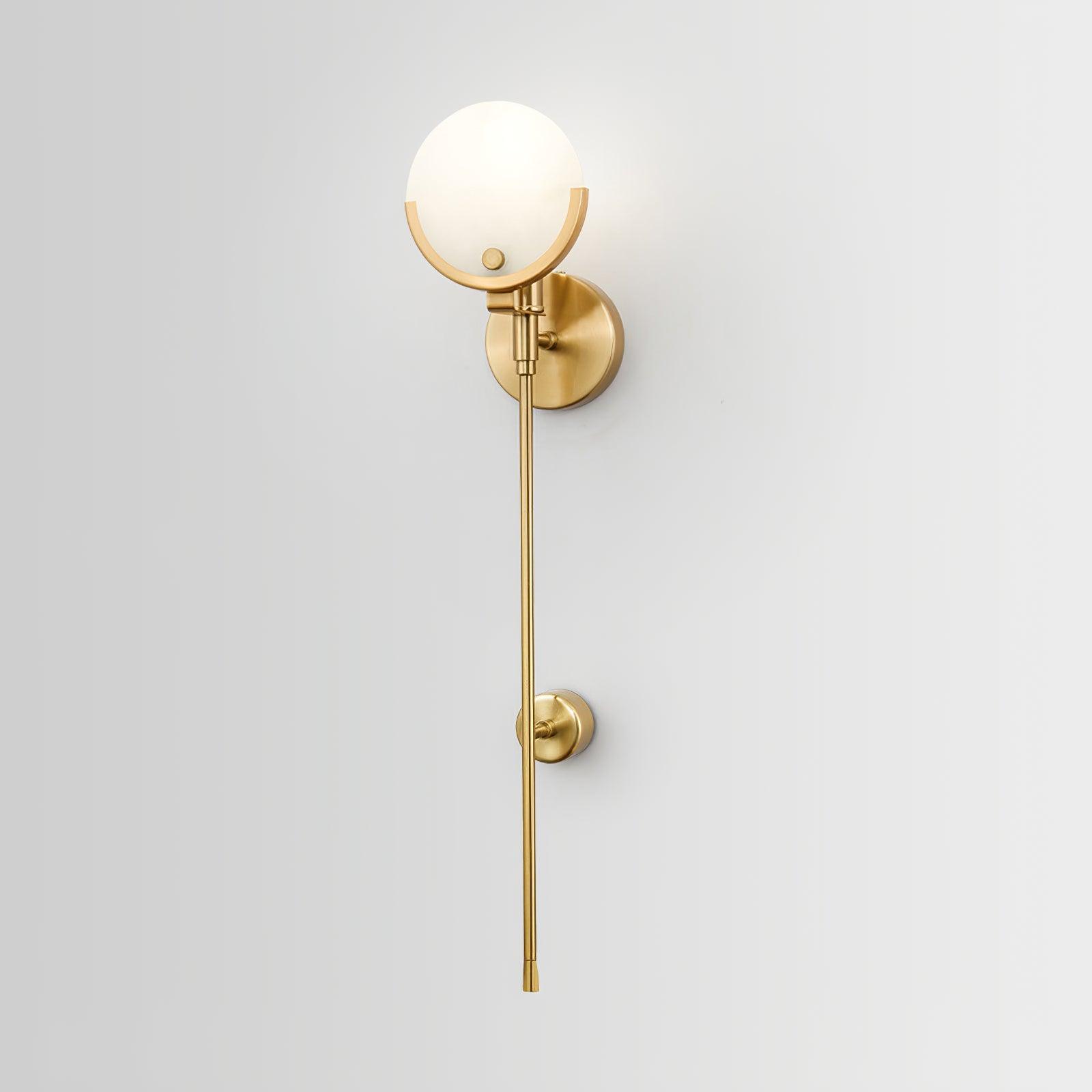 Zavarara Applique Murale Sphère Albâtre