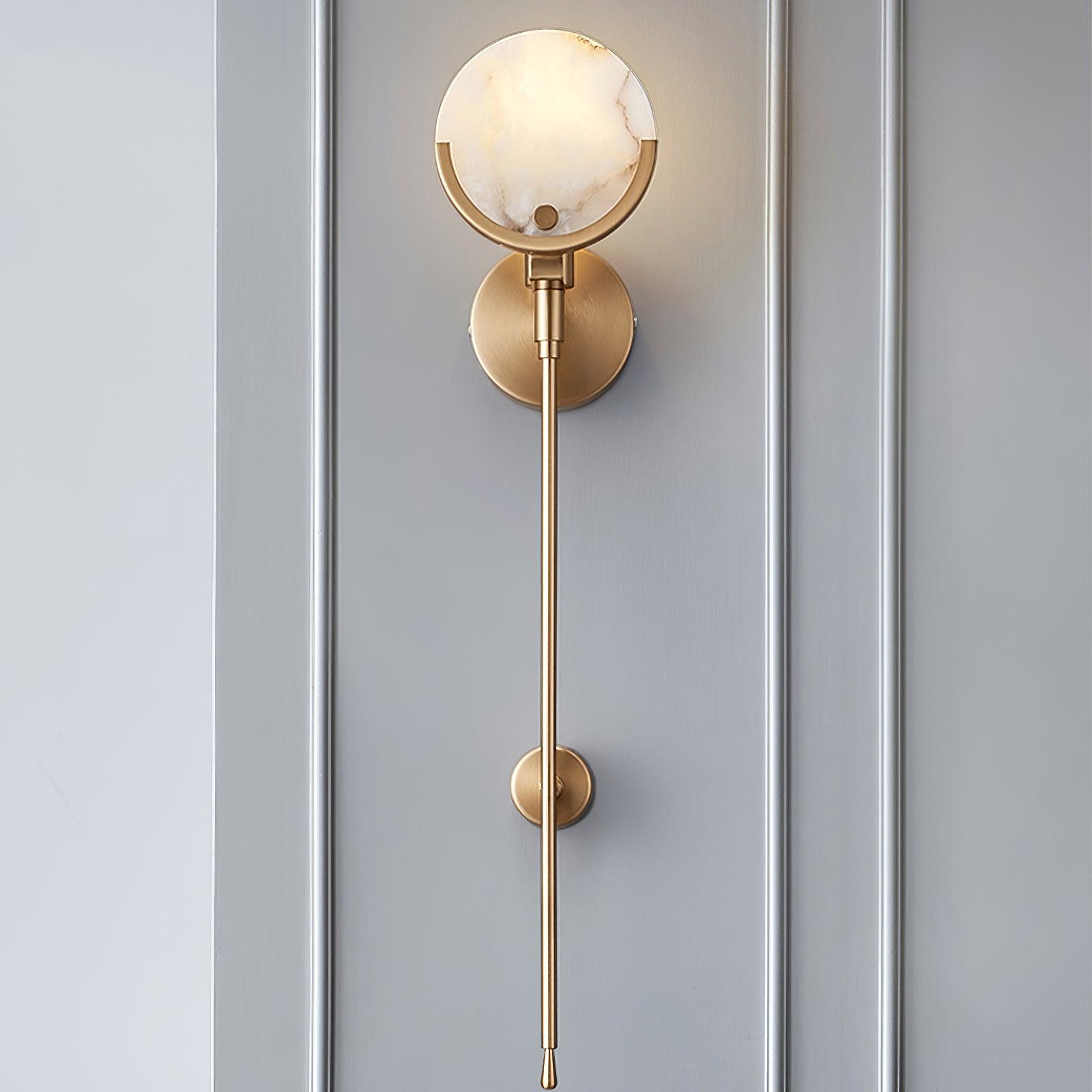 Zavarara Applique Murale Sphère Albâtre