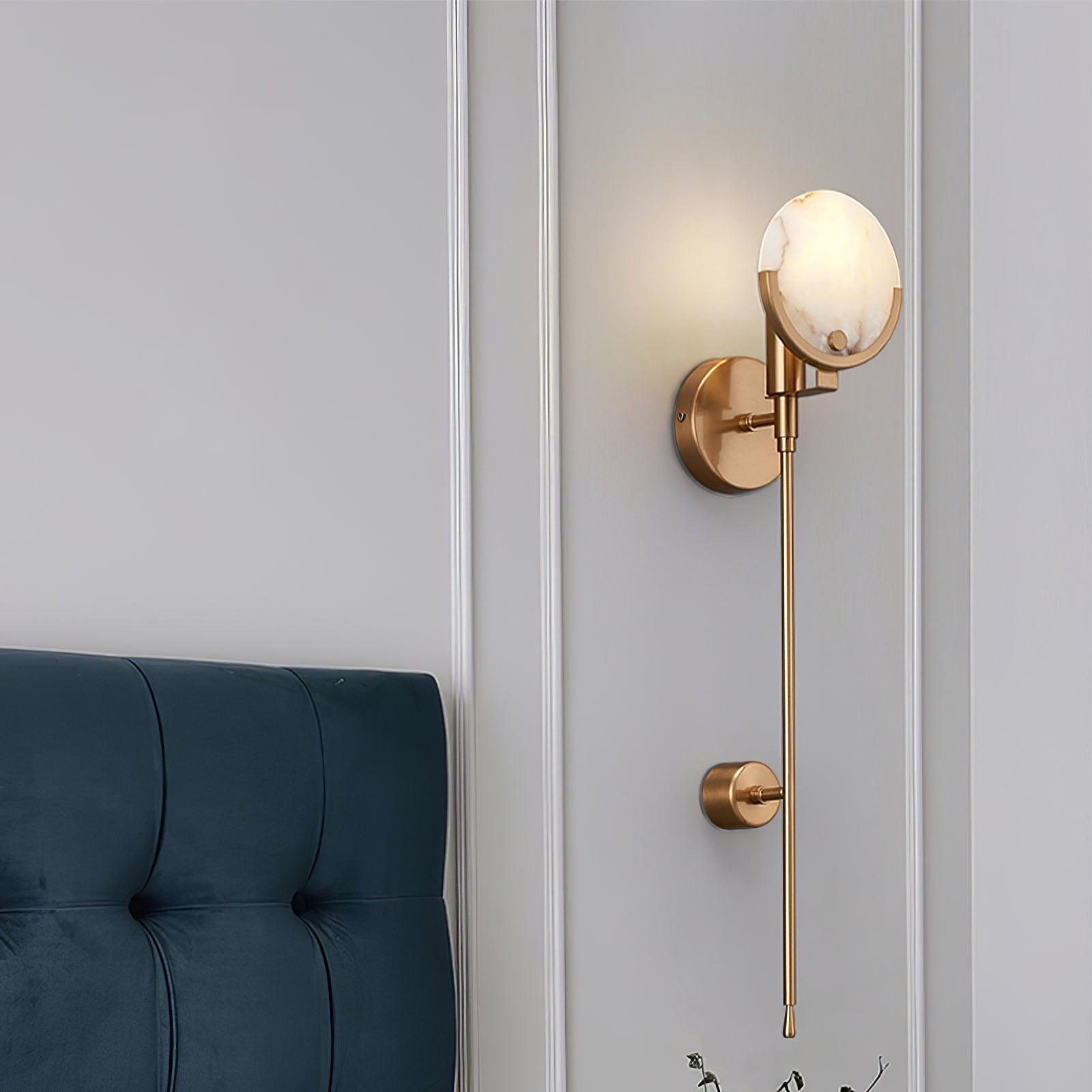 Zavarara Applique Murale Sphère Albâtre