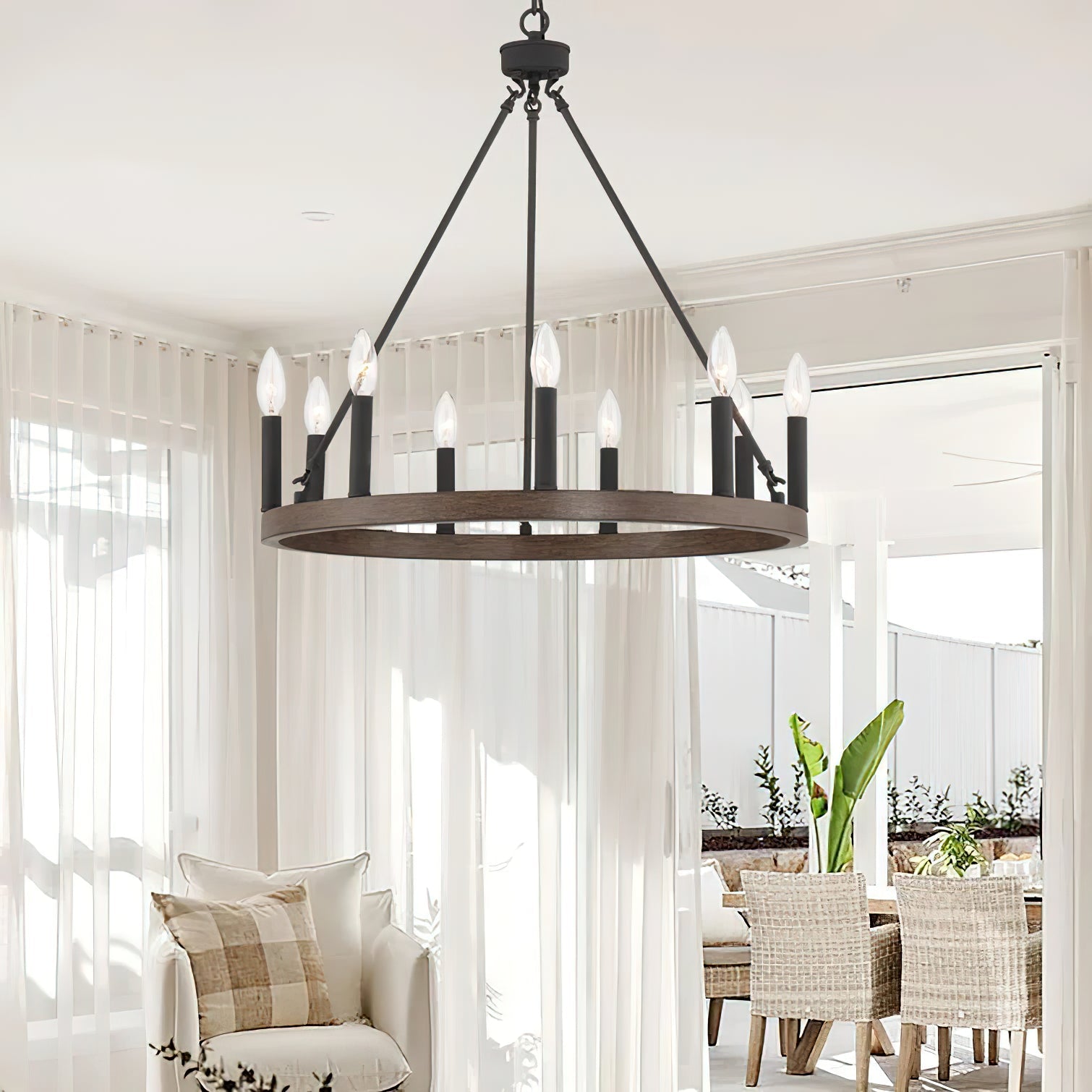 Mjolkuvyo Moderne Minimaliste Métal Lustre