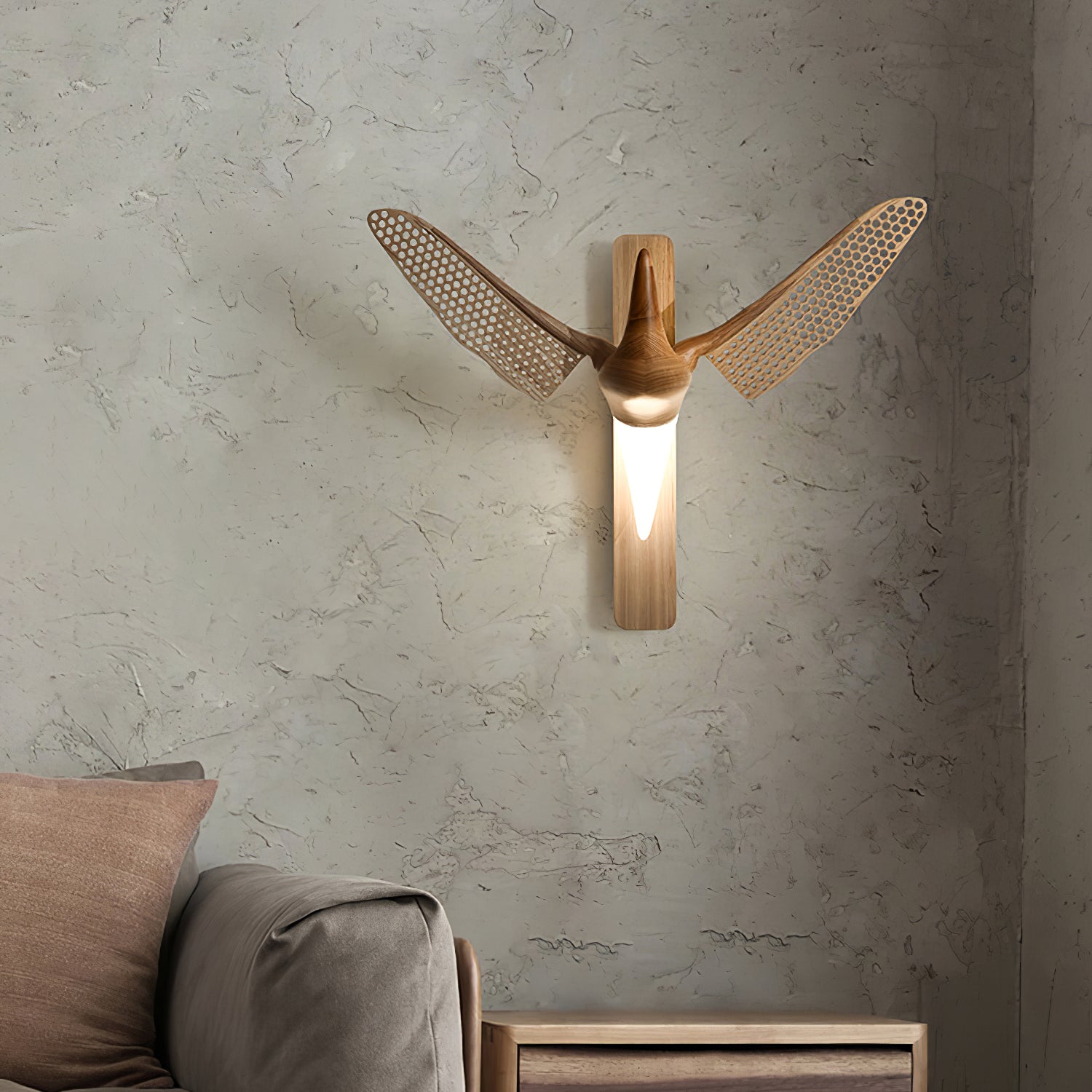 Avesa Applique Murale en Bois Créativité Individuelle