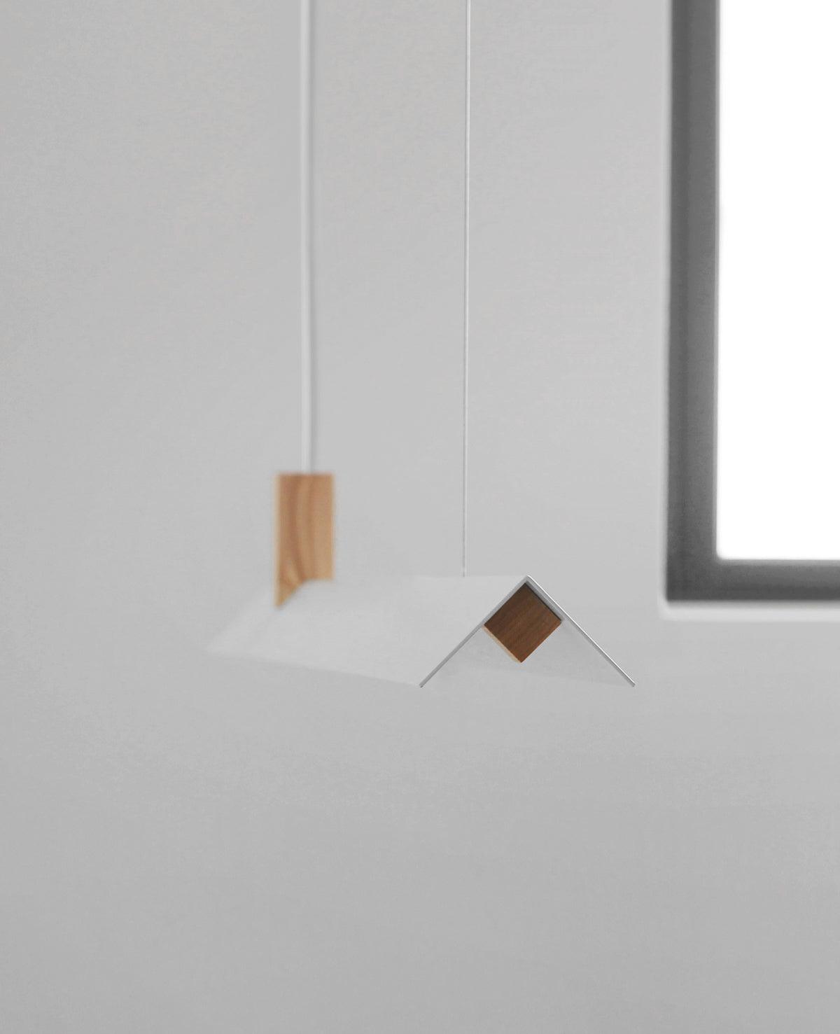 Linea Lampe Suspendue en Bois Minimaliste
