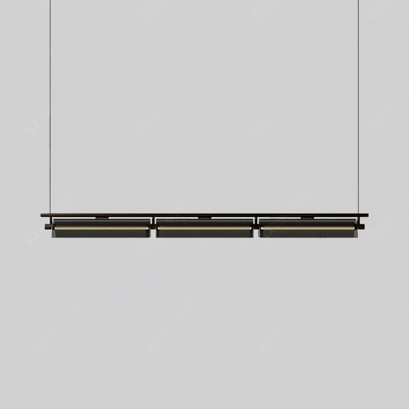 Lustra Lustre Verre Fumé Moderne