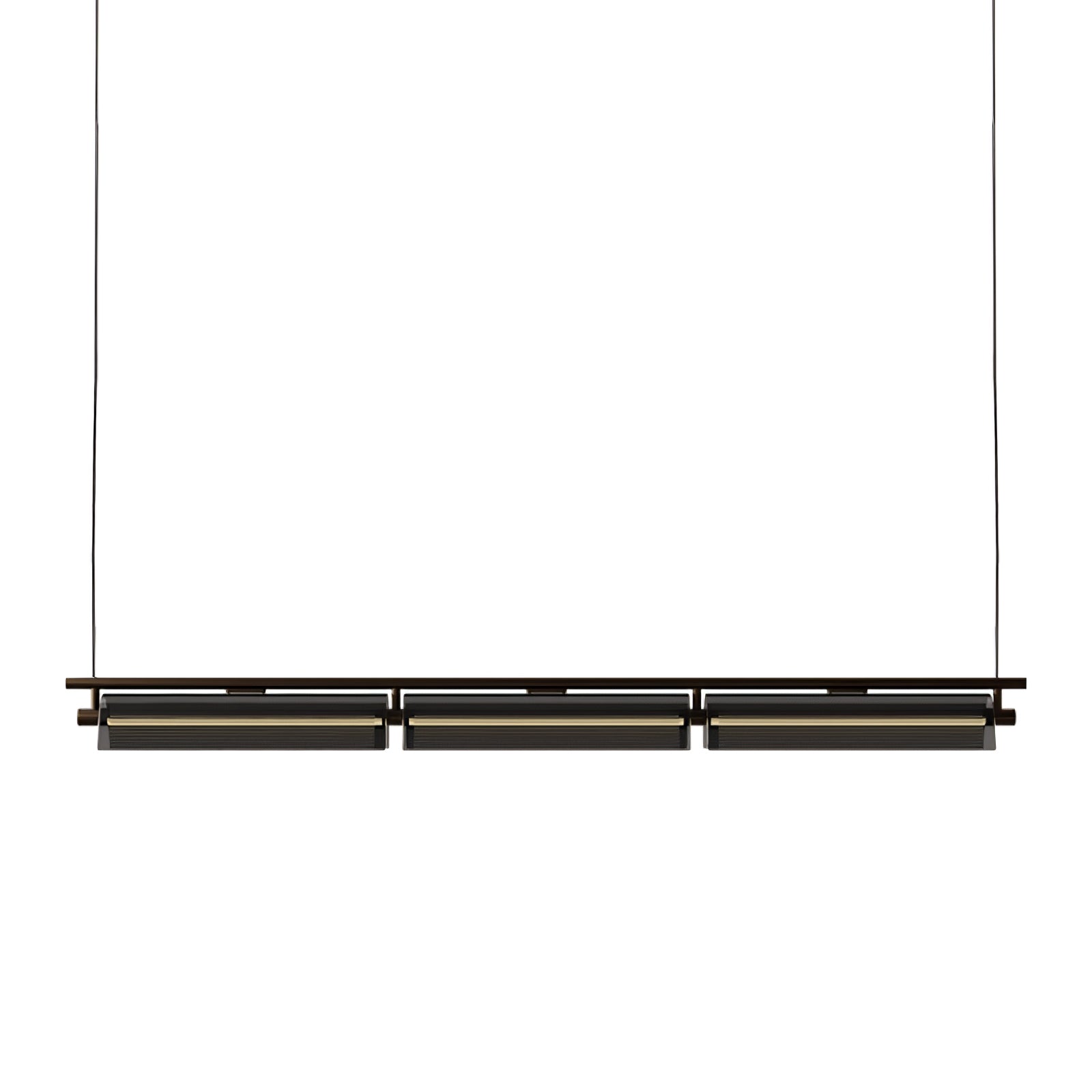 Lustra Lustre Verre Fumé Moderne