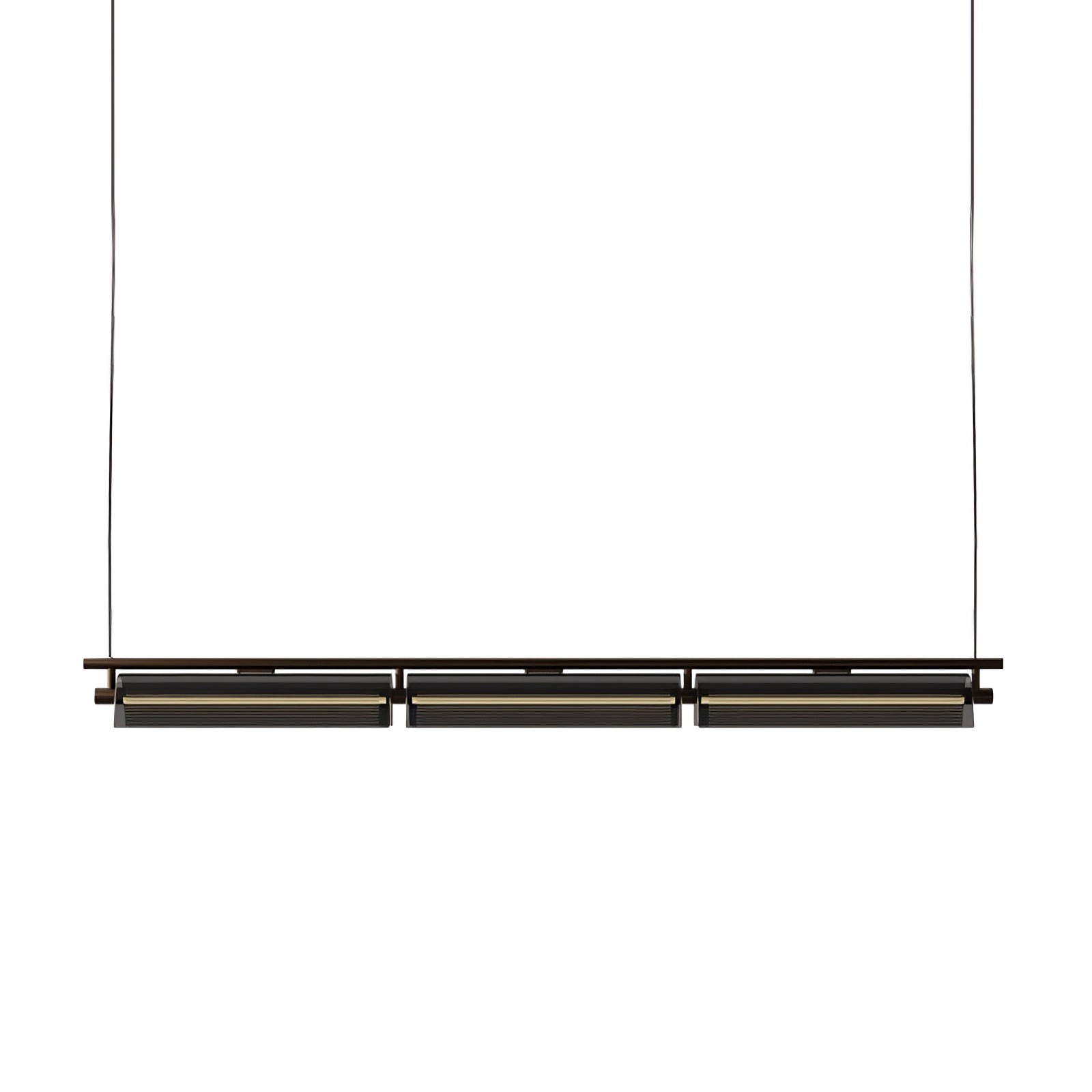 Lustra Lustre Verre Fumé Moderne