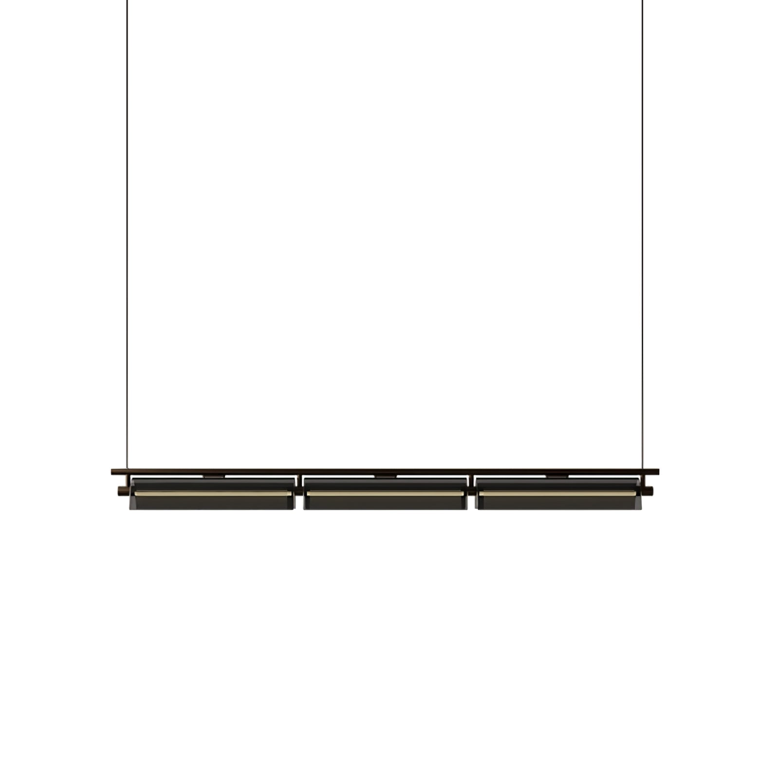 Lustra Lustre Verre Fumé Moderne