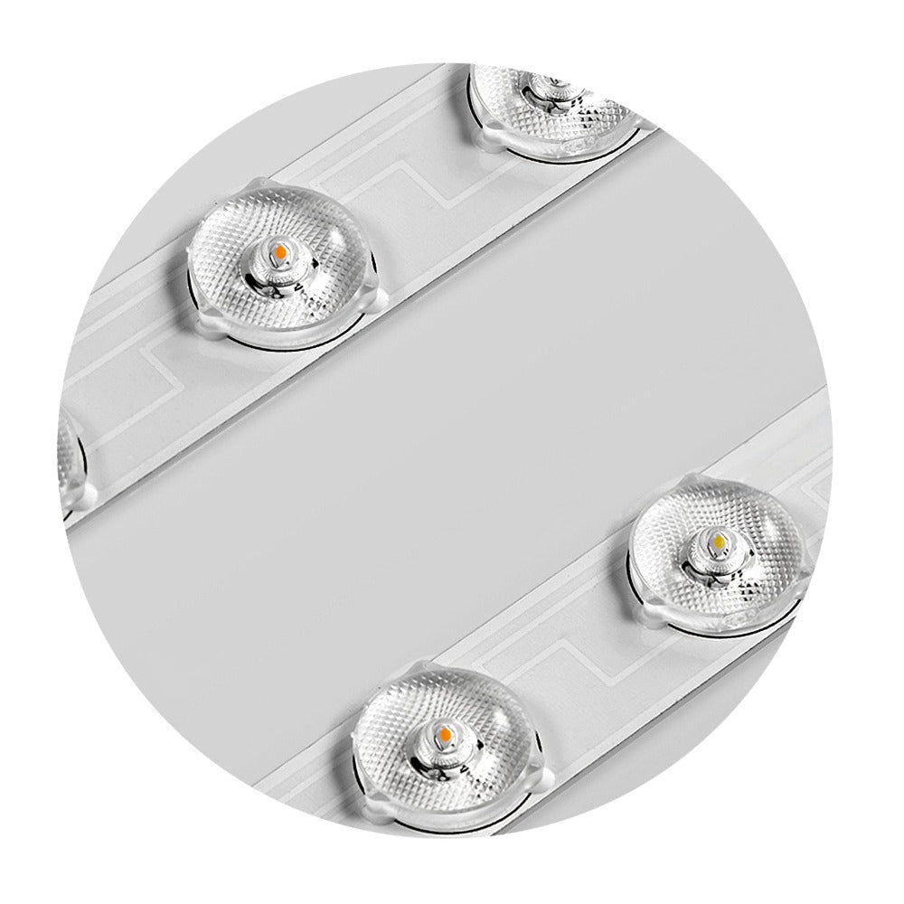 Orb Plafonnier  Moderne Rond LED Blanc/Doré/Noir Chambre à Coucher