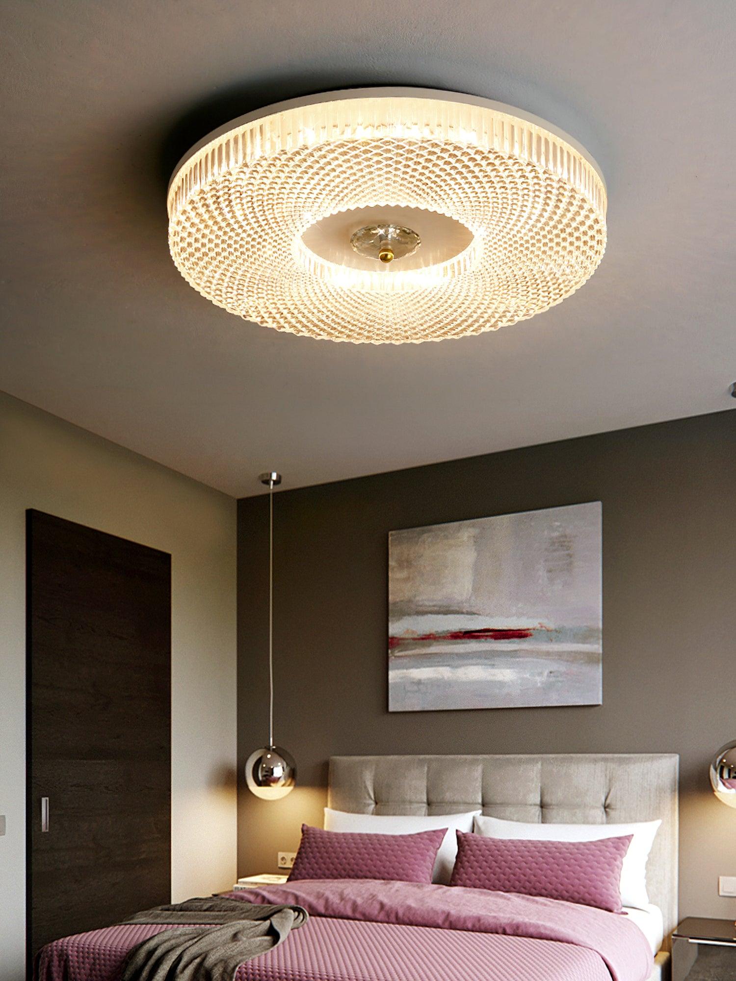 Solara Plafonnier LED Encastré en Acrylique