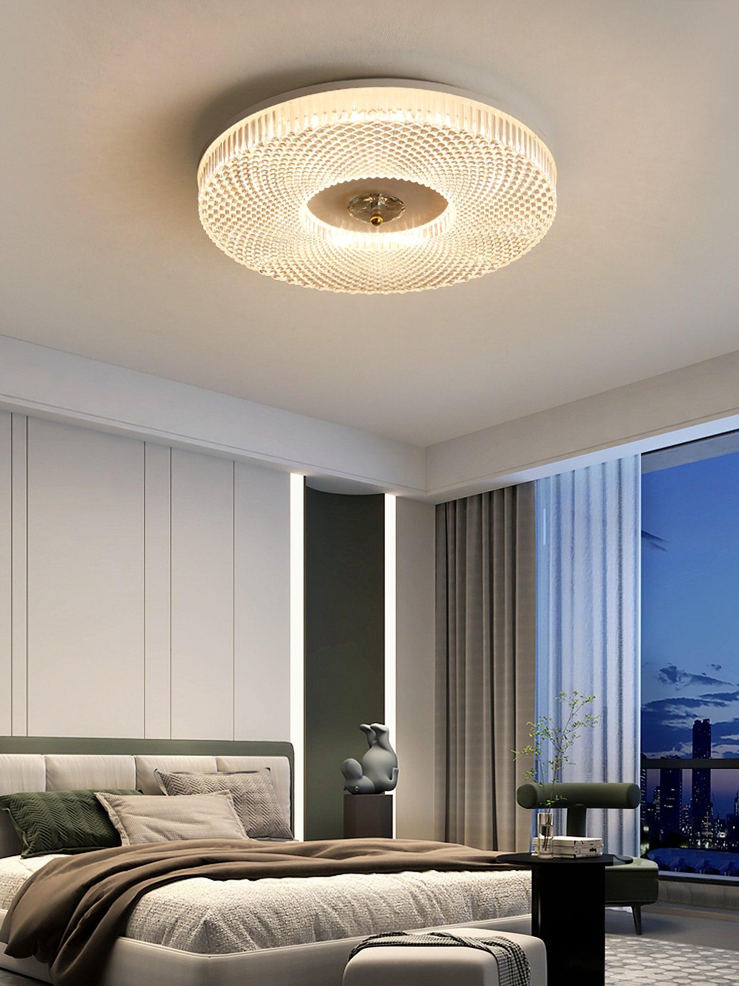 Solara Plafonnier LED Encastré en Acrylique